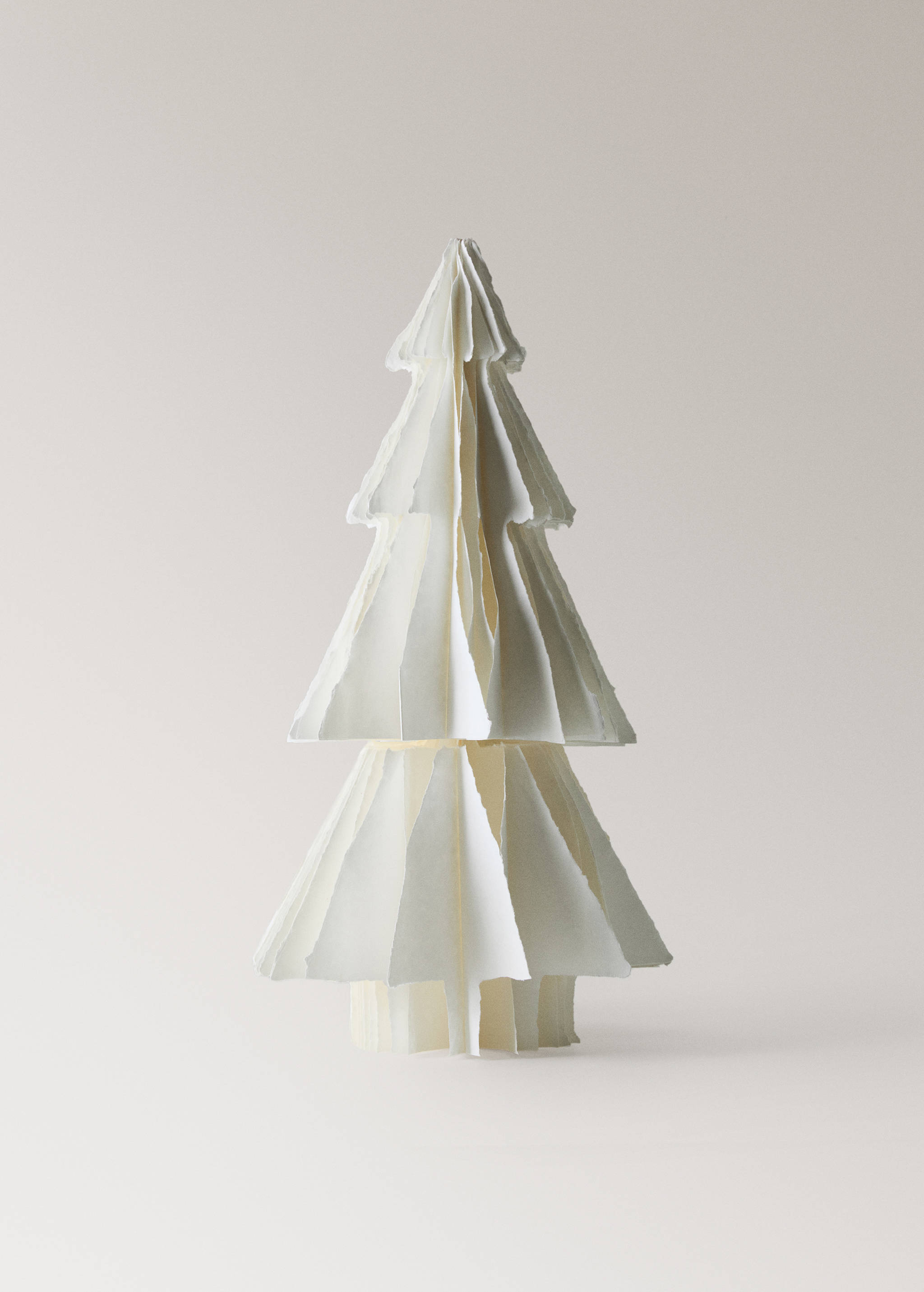 Duża papierowa choinka świąteczna 80 cm - Artykuł bez modela/modelki