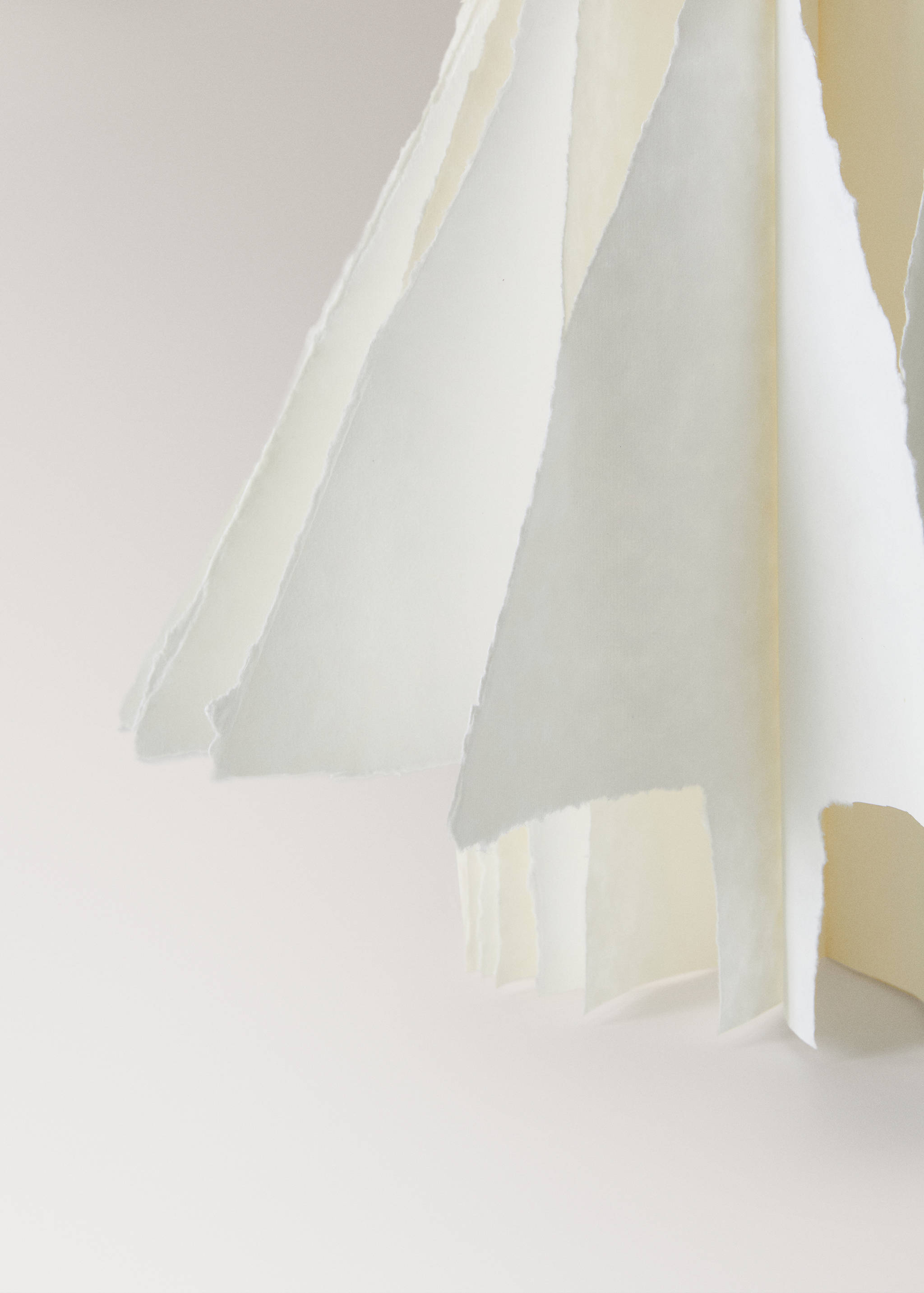 Duża papierowa choinka świąteczna 80 cm - Szczegóły artykułu 2