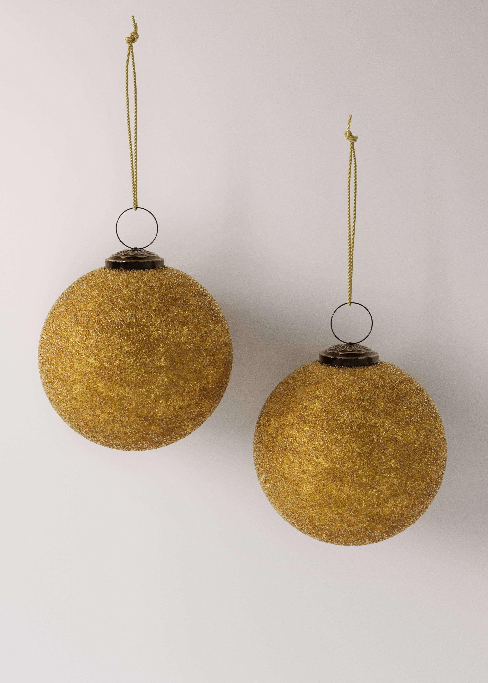 Glitter tree decorations - Article without model