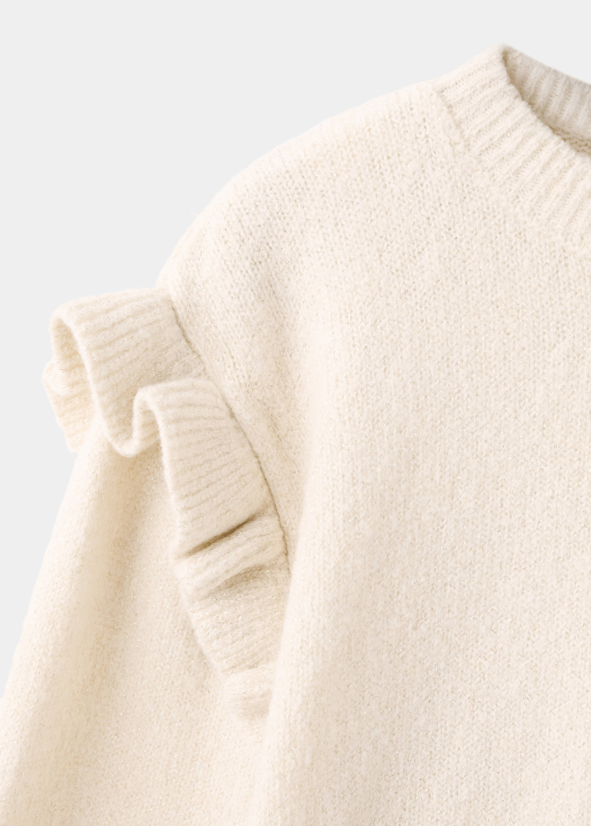 Ruffled glitter sweater - Details of the article 8