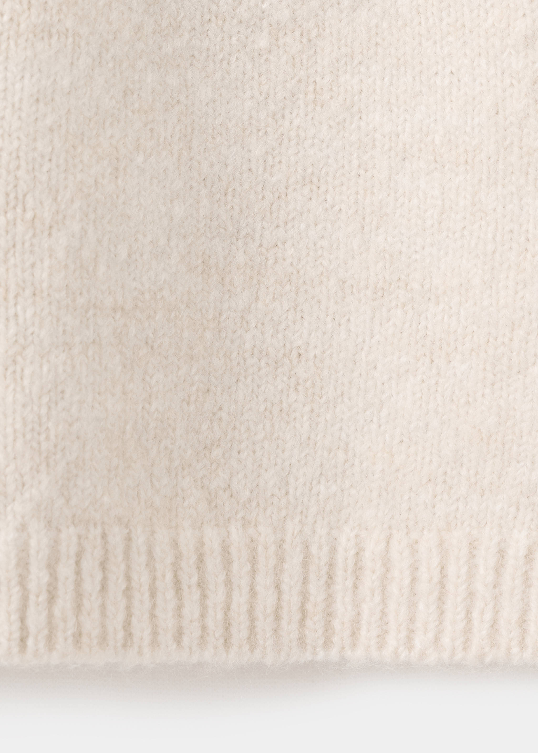 Плетен пуловер с коледен принт - Данни за артикула 0