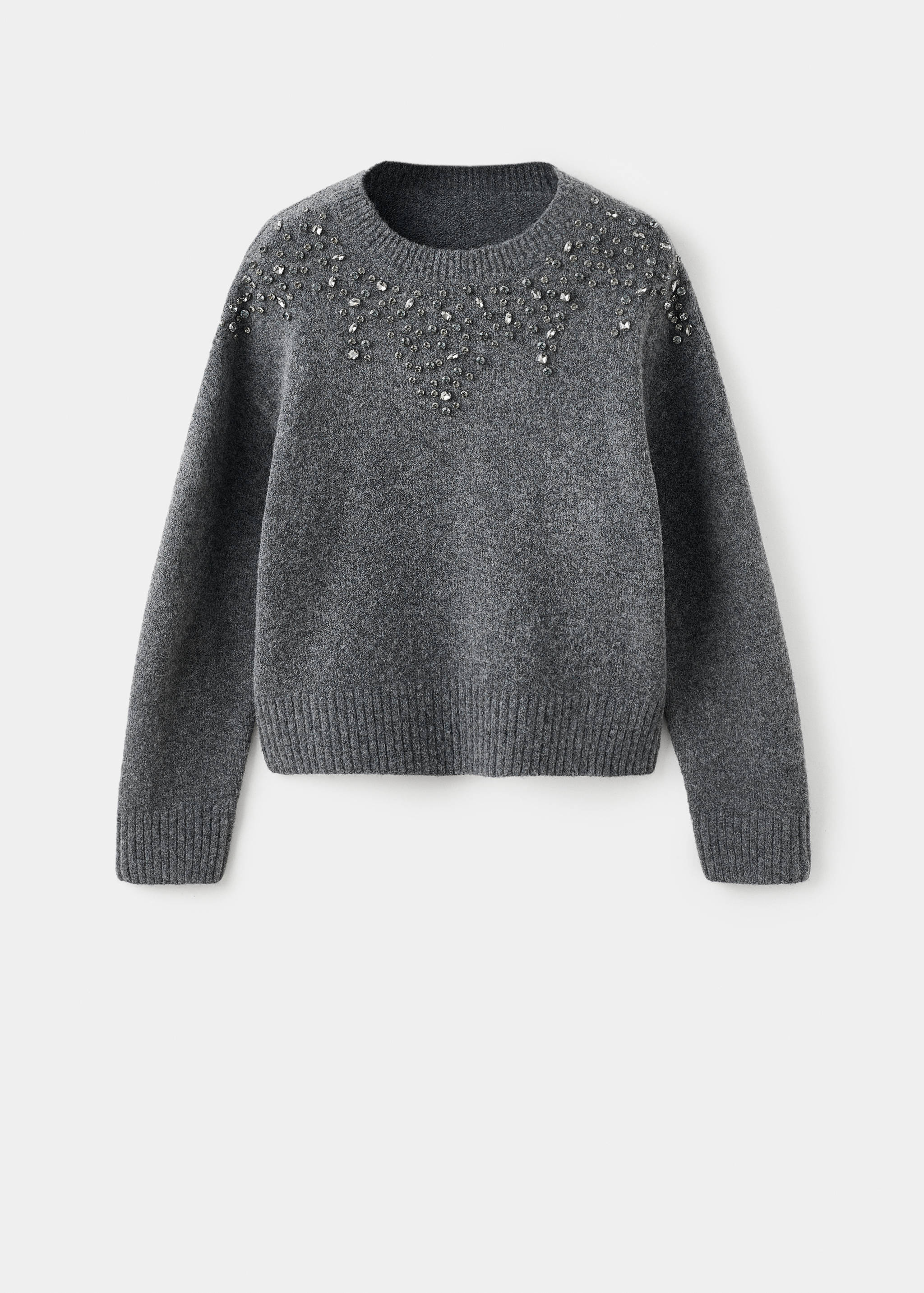 Knitted sweater with sequins - Article without model