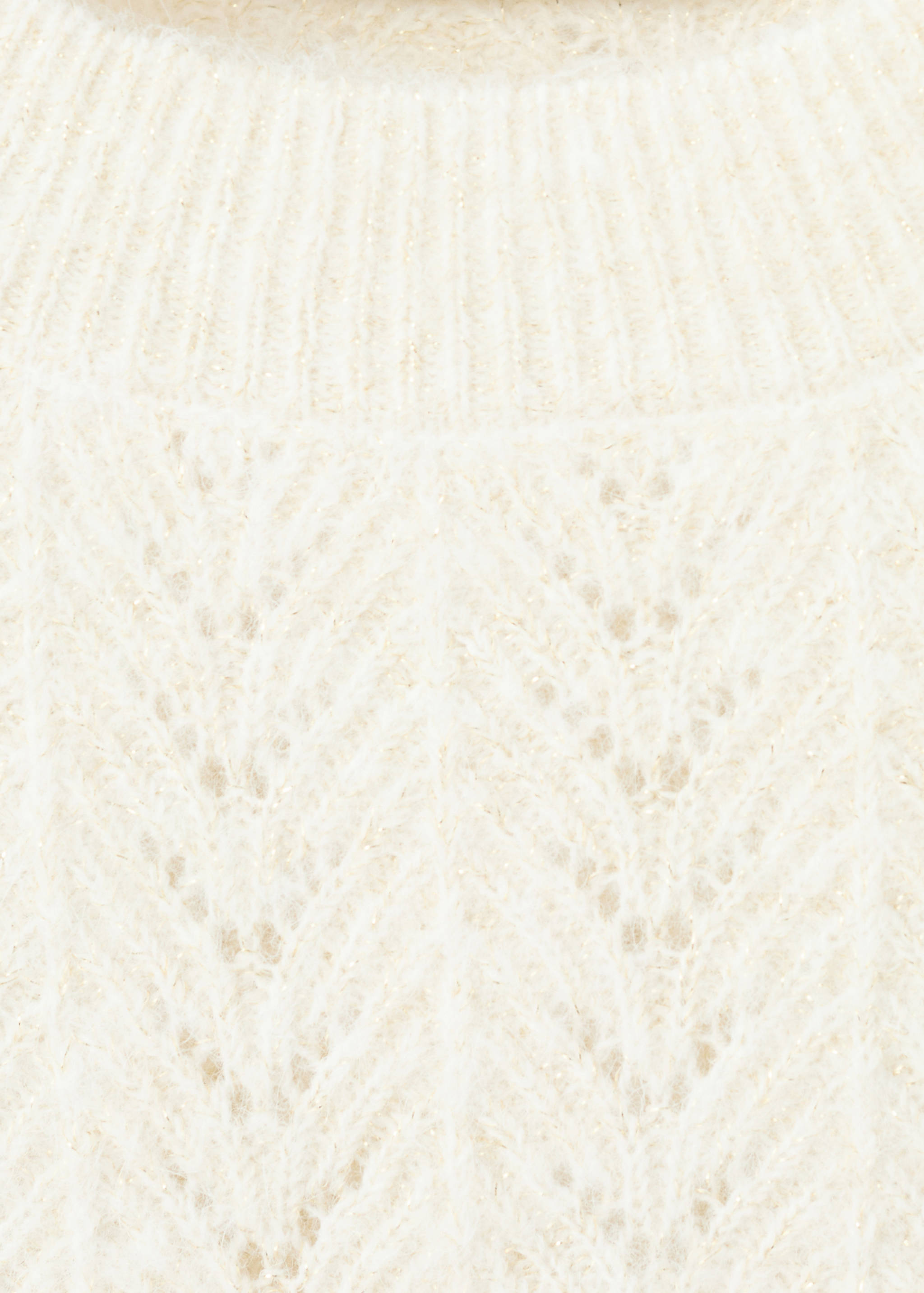 Cable-knit lurex sweater - Details of the article 8