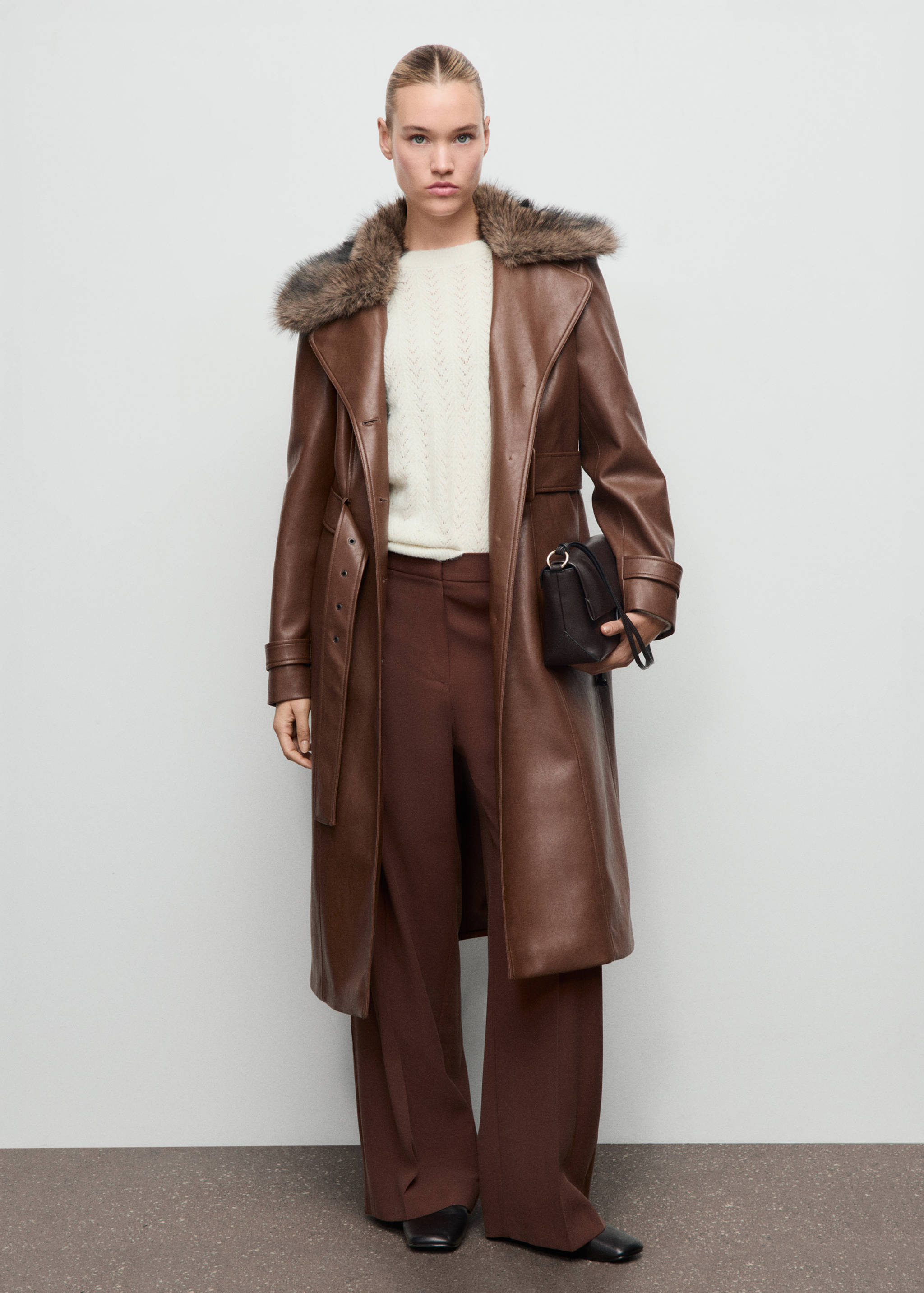 Cable-knit lurex sweater - Details of the article 3