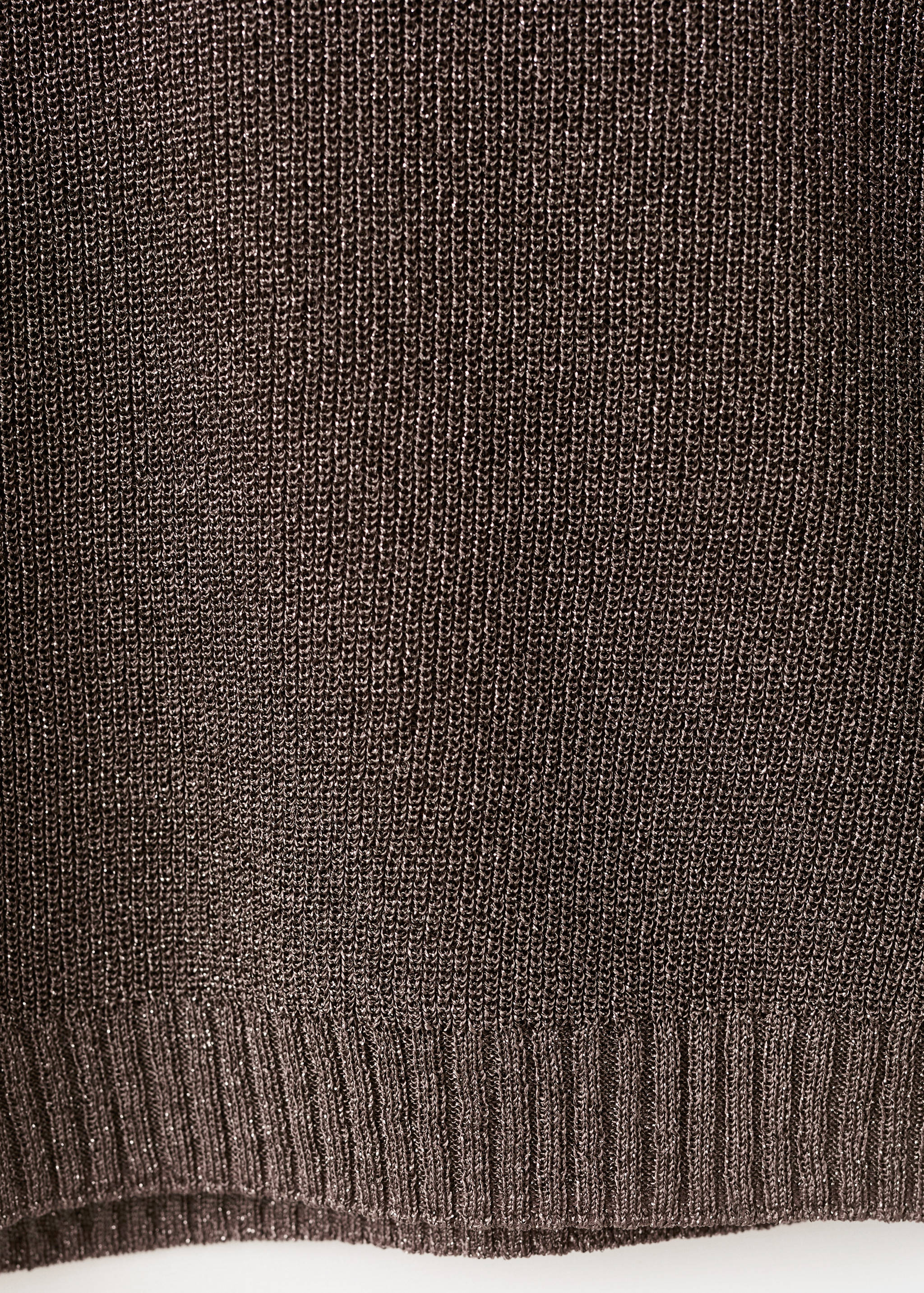 Fine-knit lurex sweater - Details of the article 0