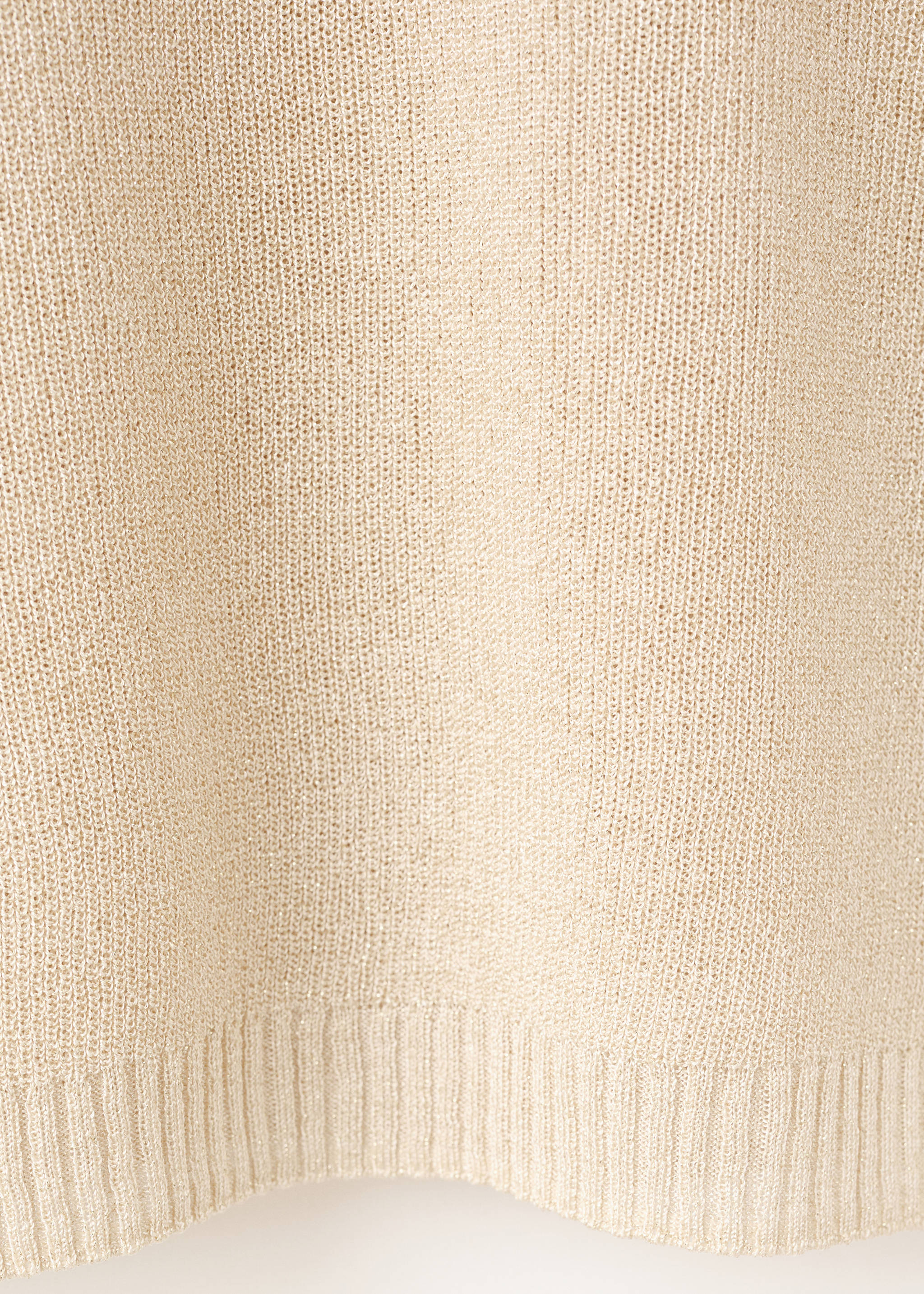 Fine-knit lurex sweater - Details of the article 0