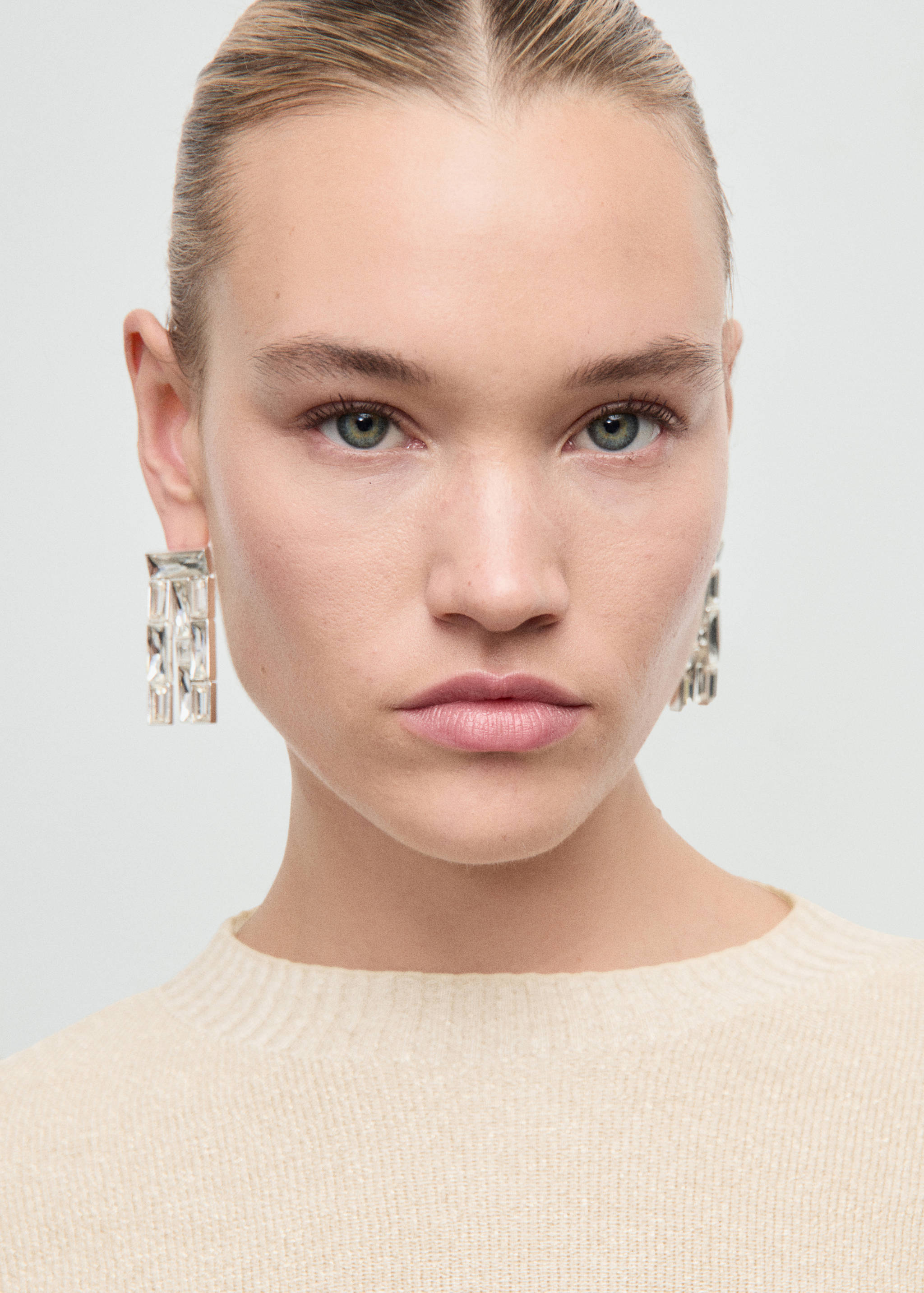 Fine-knit lurex sweater - Details of the article 4