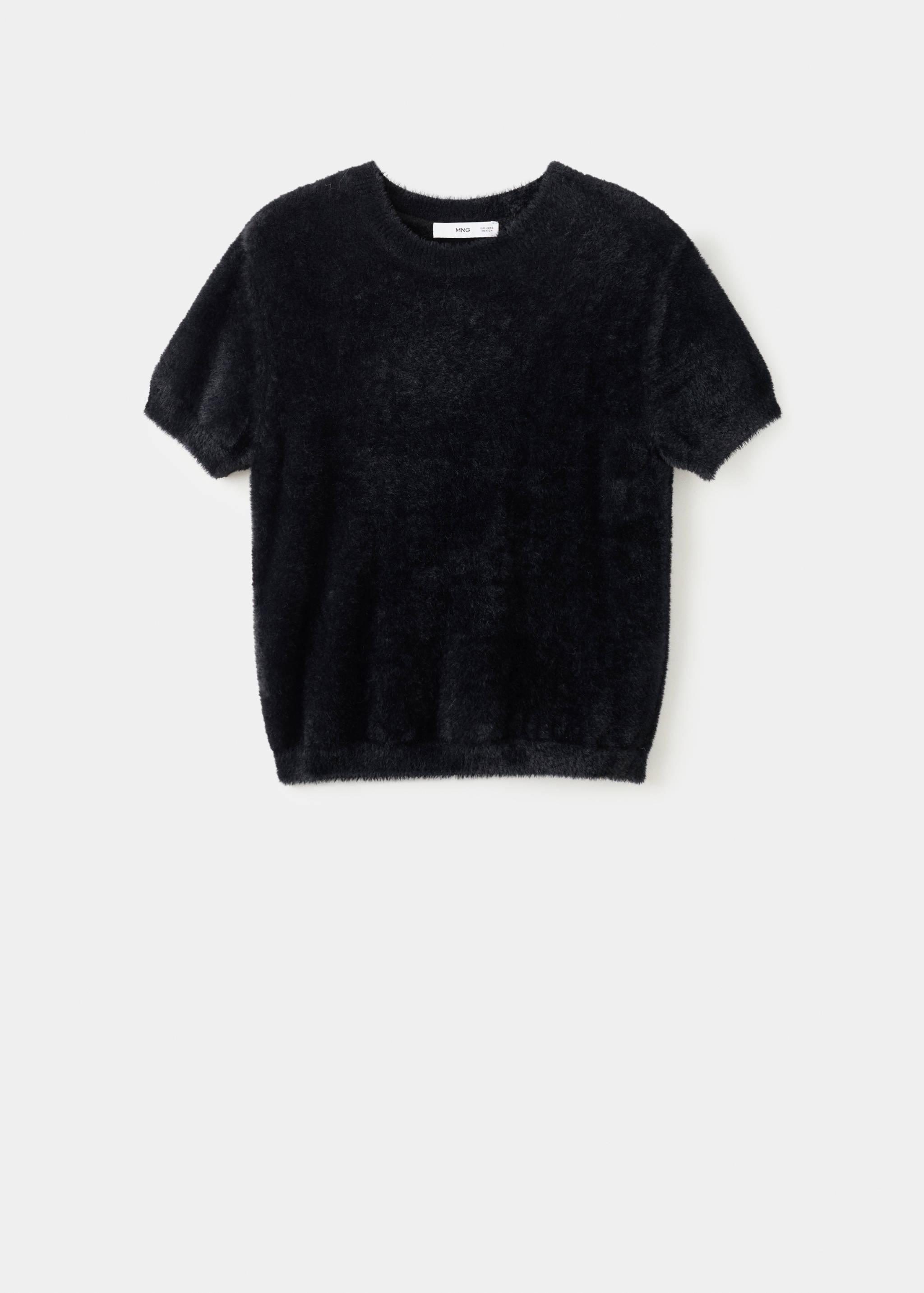 Faux-fur sweater - Article without model