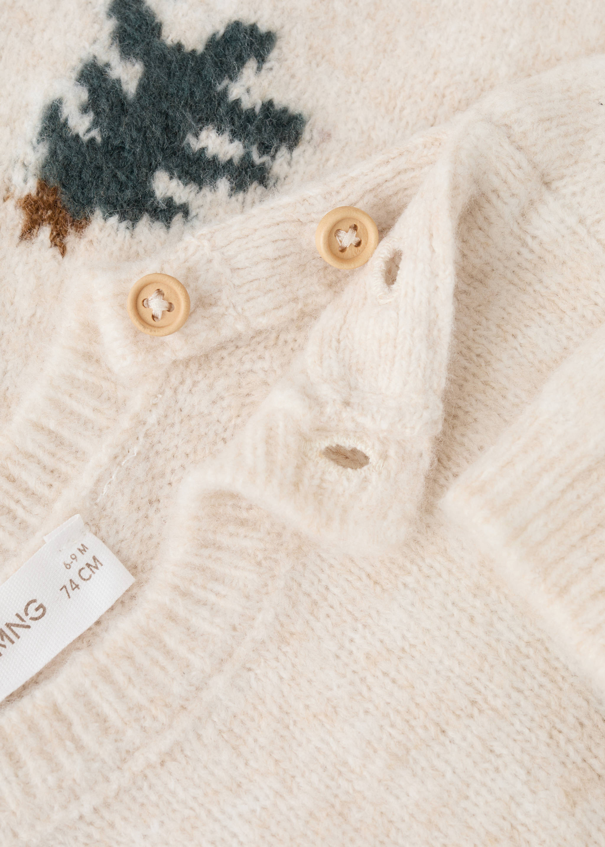 Gemusterter Strickpullover - Detail des Artikels 8