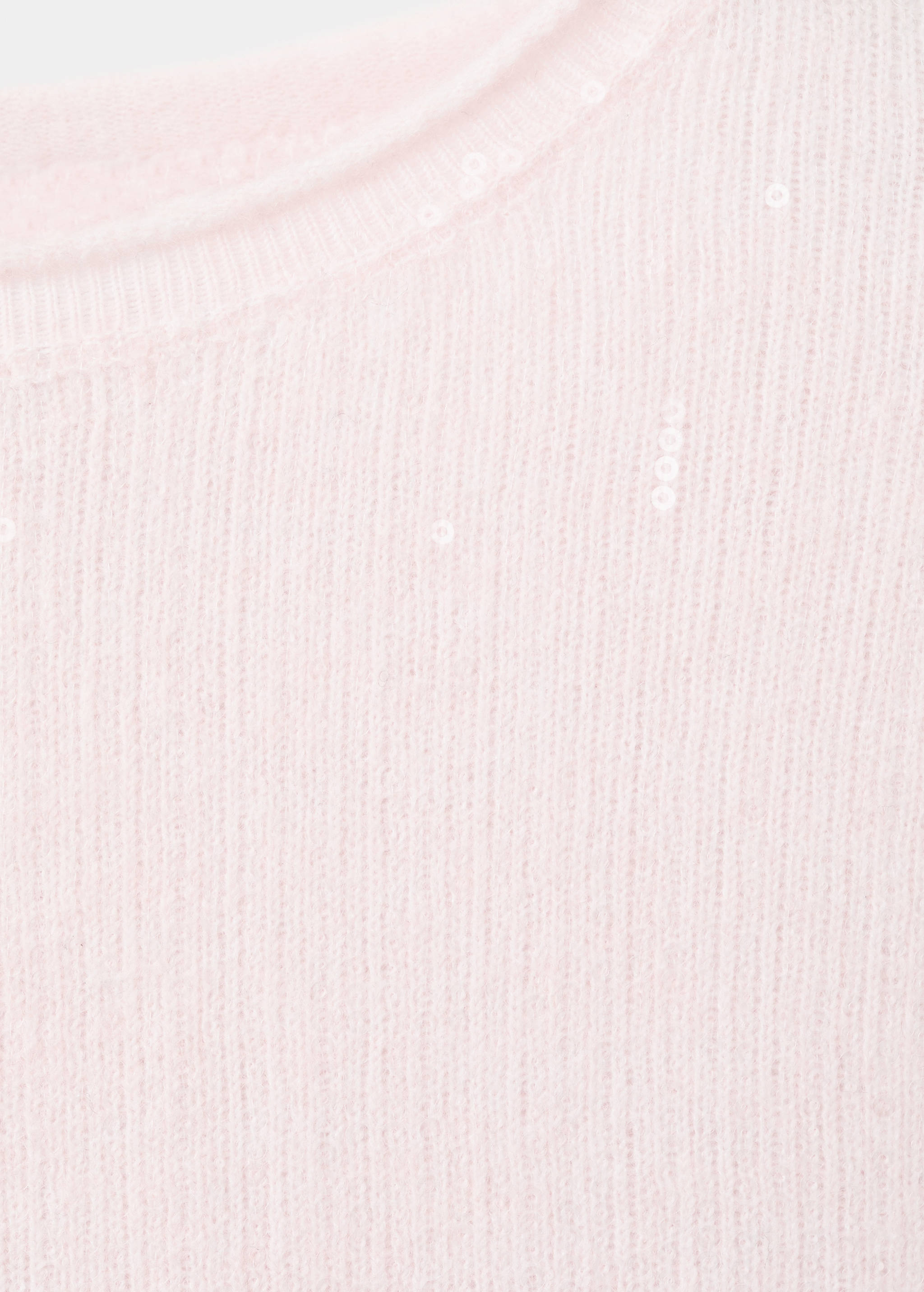 Джемпер з коротким рукавом з паєтками - Детальніше про товар 8