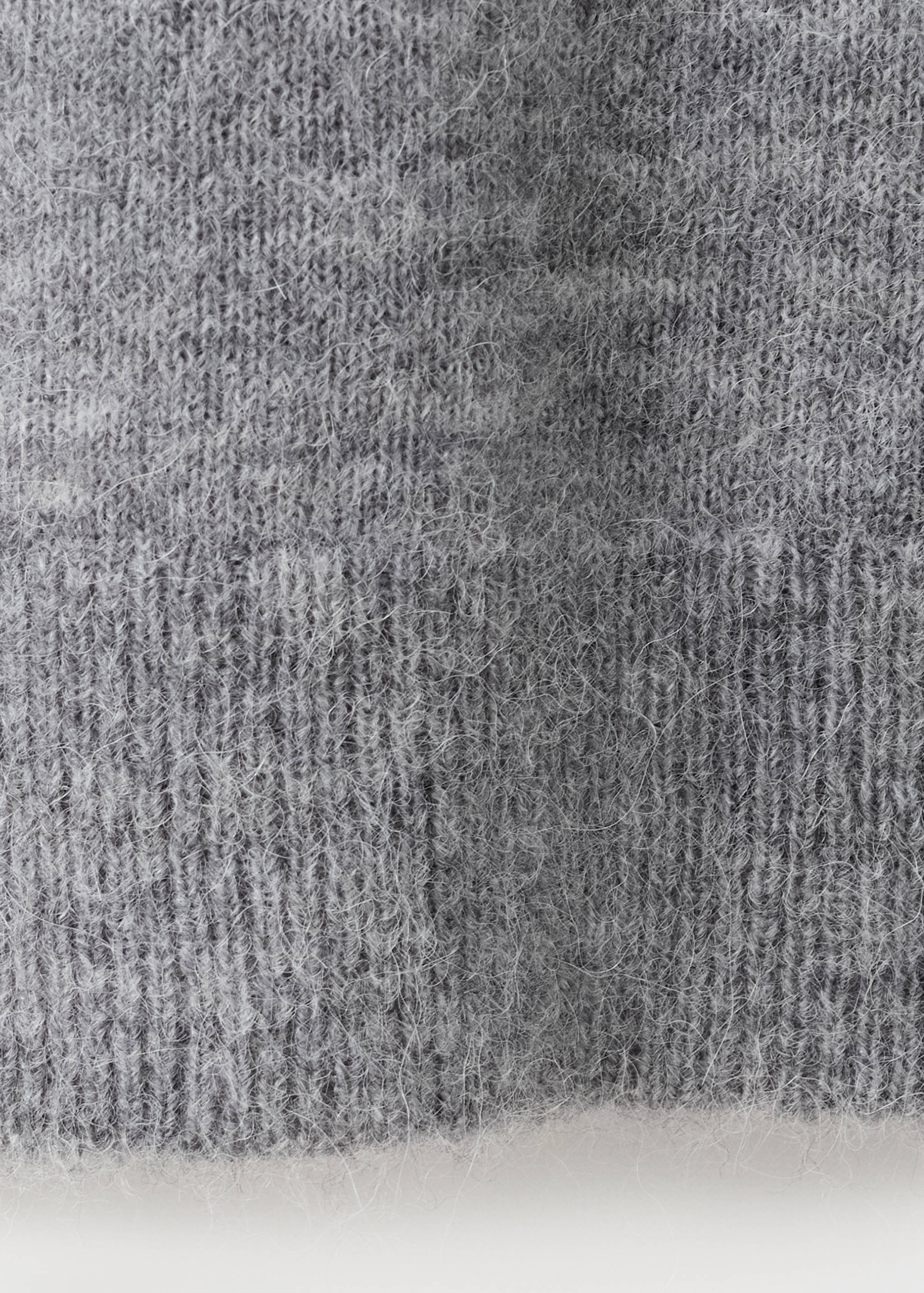 เสื้อสเวตเตอร์ผสมผ้าขนสัตว์ถัก - รายละเอียดของสินค้า 0