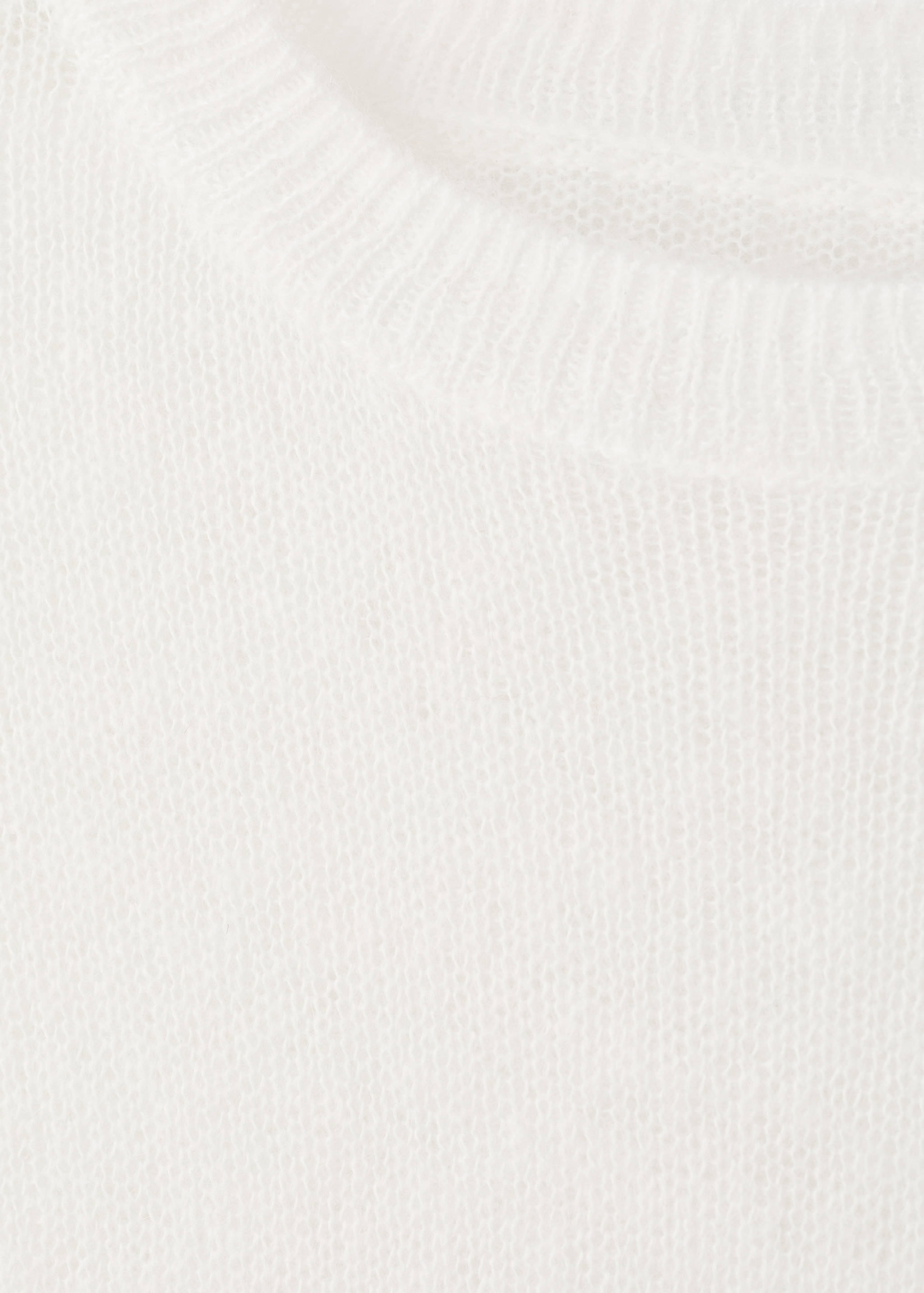 Pull asymétrique mélange alpaga et laine - Détail de l'article 8