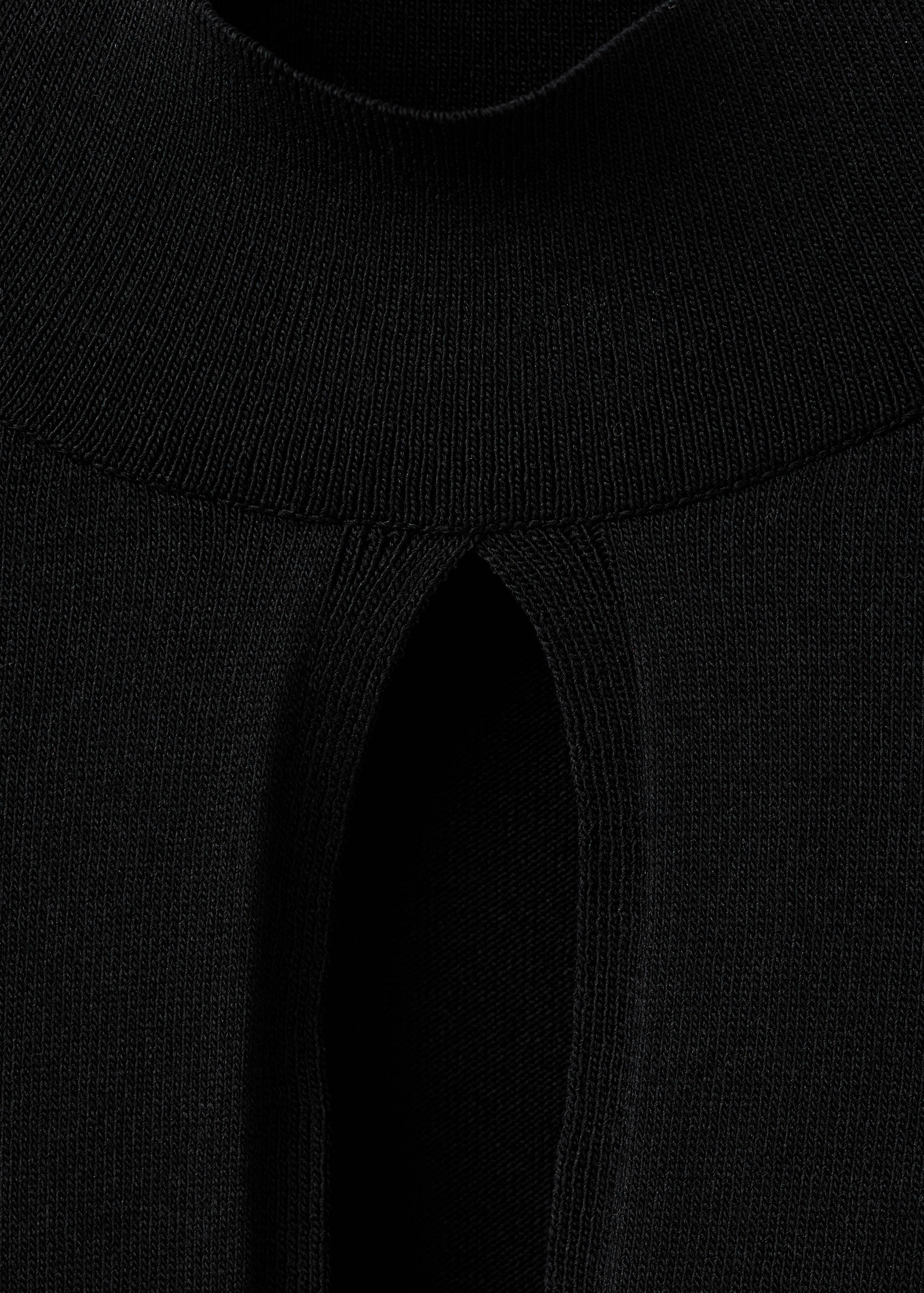 Perkins-neck sweater with cut-out - Details of the article 8