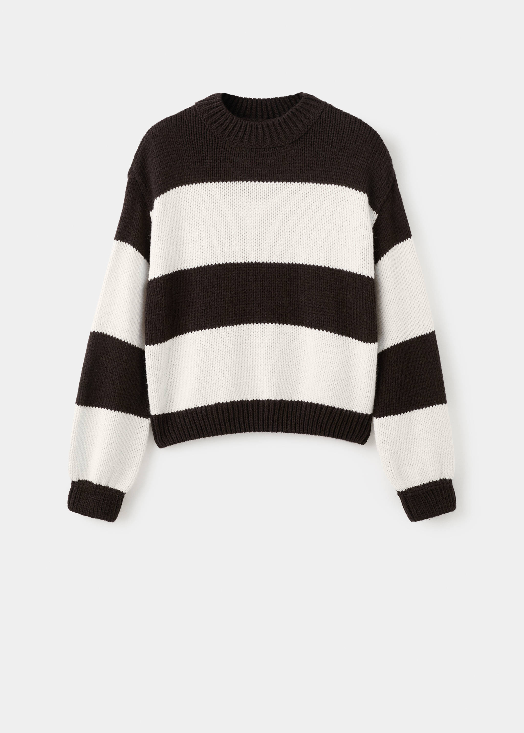 Pull-over en maille à rayures - Article sans modèle