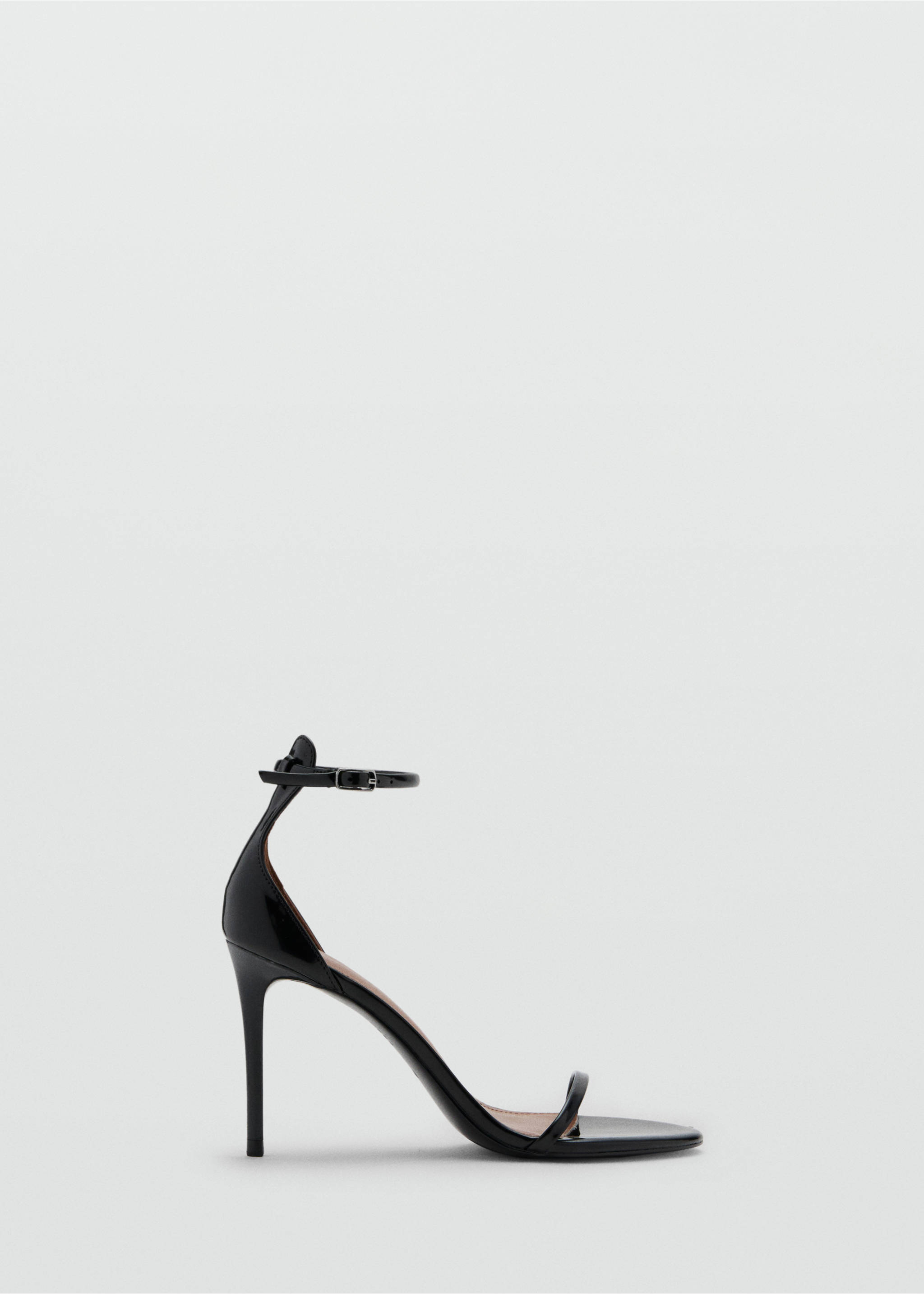 Sandalia tira tacón - Artículo sin modelo, Negro. Ref: 17009209-00.