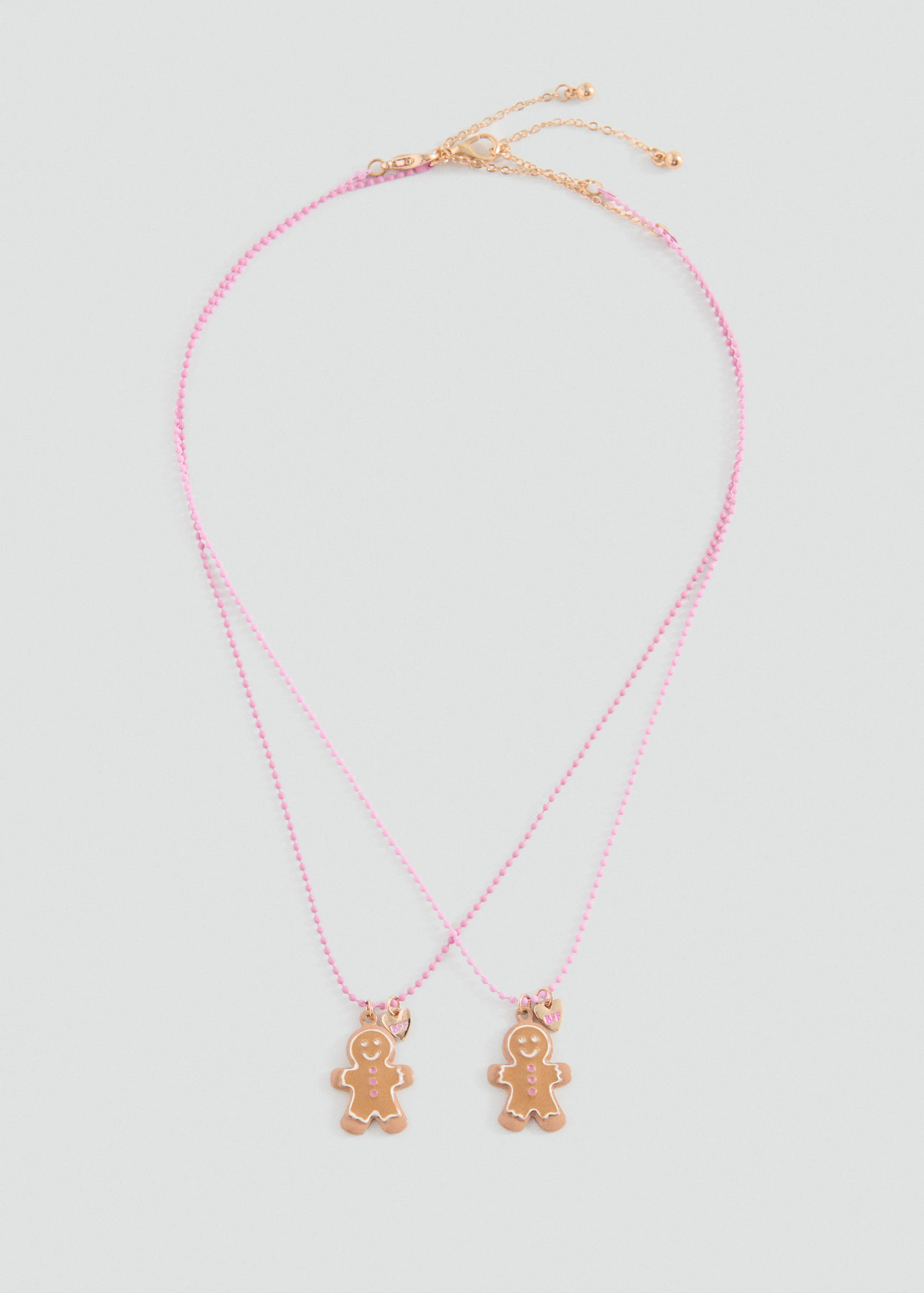 Pack of 2 Christmas necklaces - Article without model