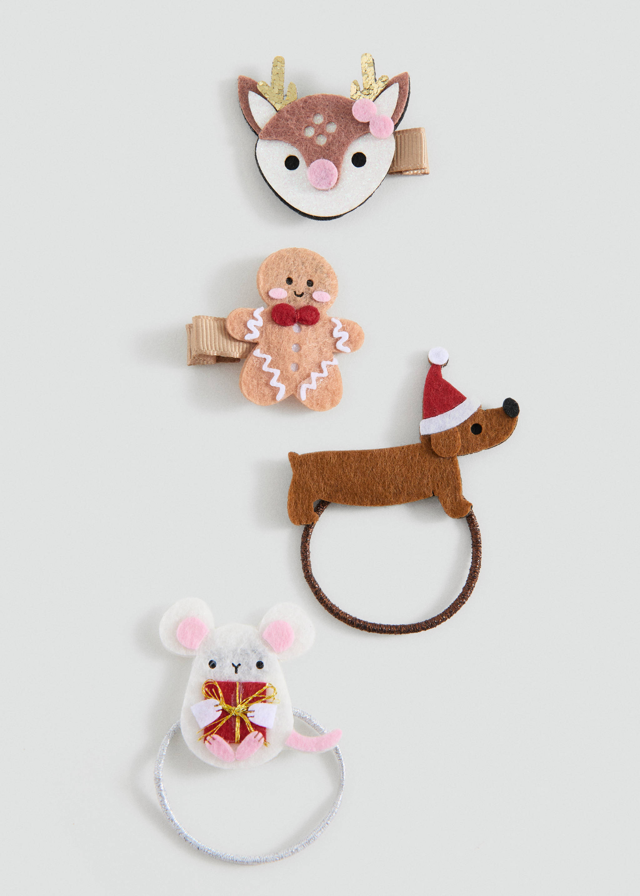 Lot barrettes et élastiques - Article sans modèle