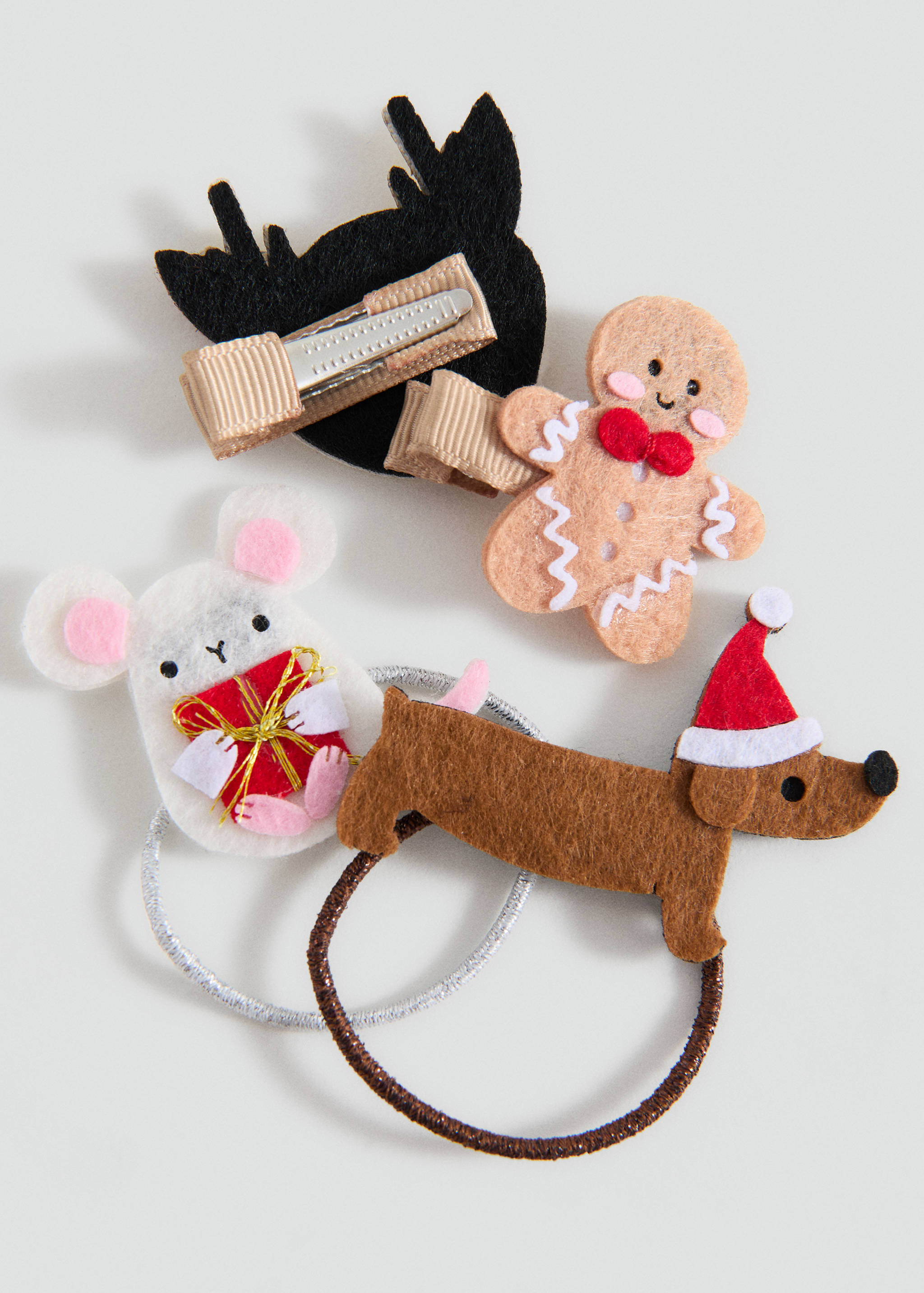 Lot barrettes et élastiques - Détail de l'article 1