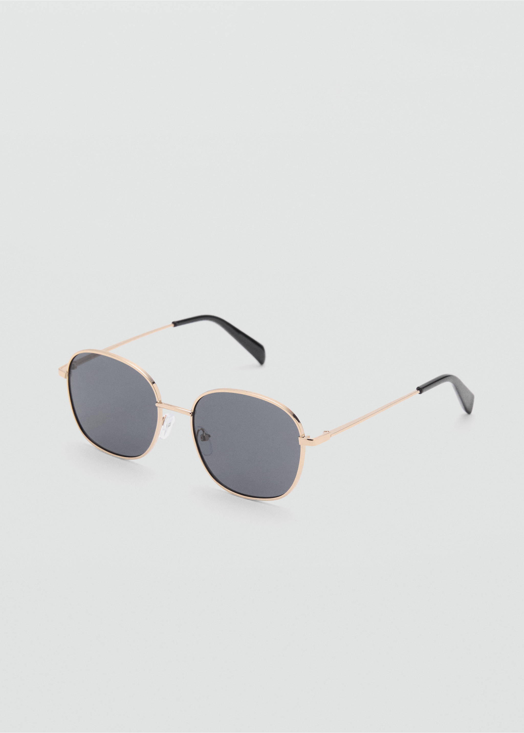 Gafas de sol montura metálica - Plano medio, Oro. Ref: 17011131-00.