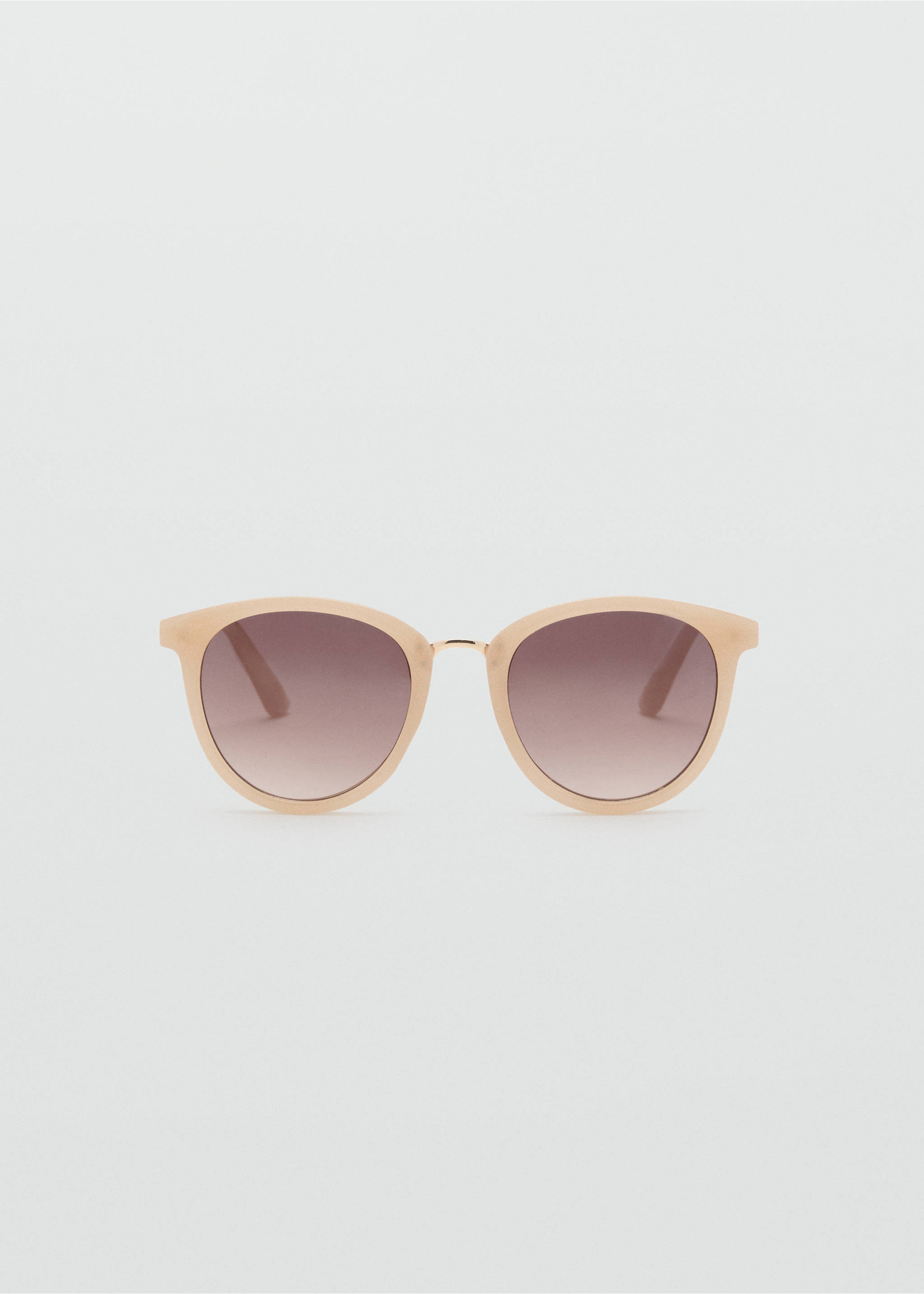 Metal bridge sunglasses - Article without model, Vanilla. Ref: 17011132-00.