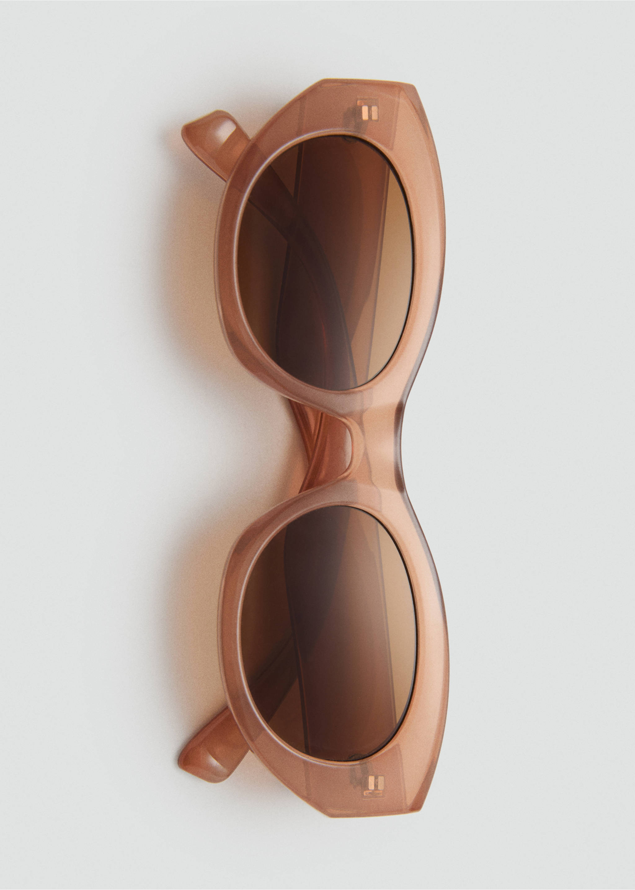 Gafas de sol montura de pasta - Detalle del artículo 2, Marrón. Ref: 17011137-00.