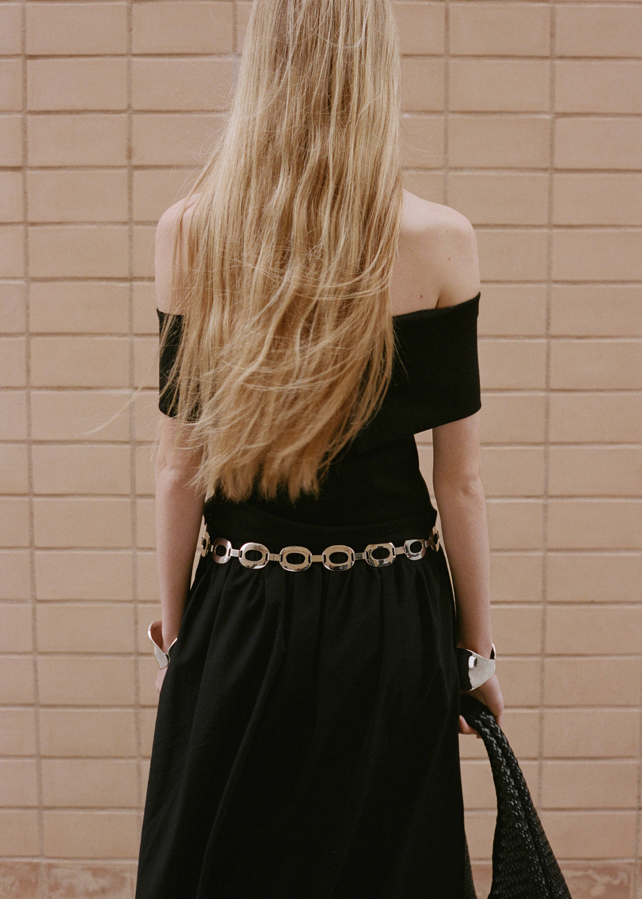 Ceinture à maillons ronds - Plan général, Argent. Ref: 17011142-00.