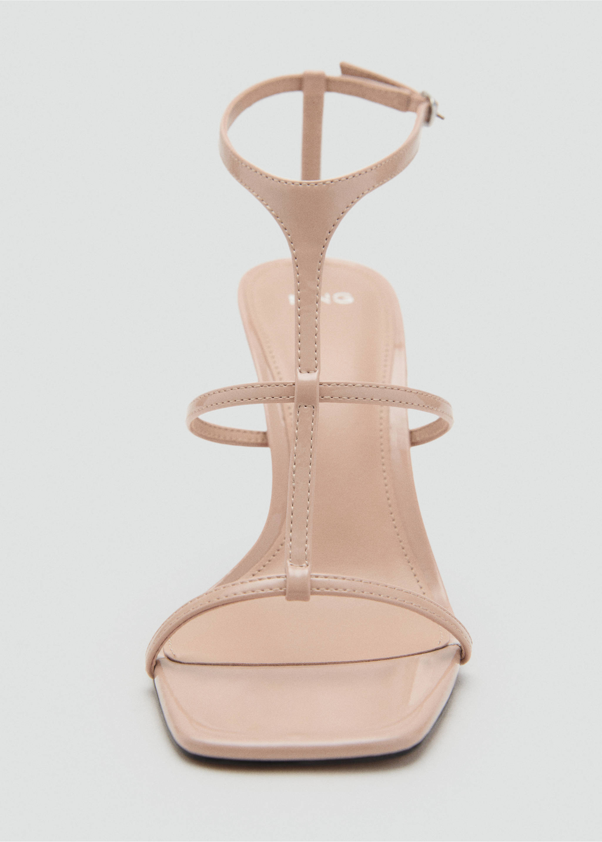 Heel strips sandals - Details of the article 3, Nude. Ref: 17011150-00.
