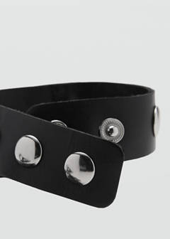Studded leather sandals — Black 6