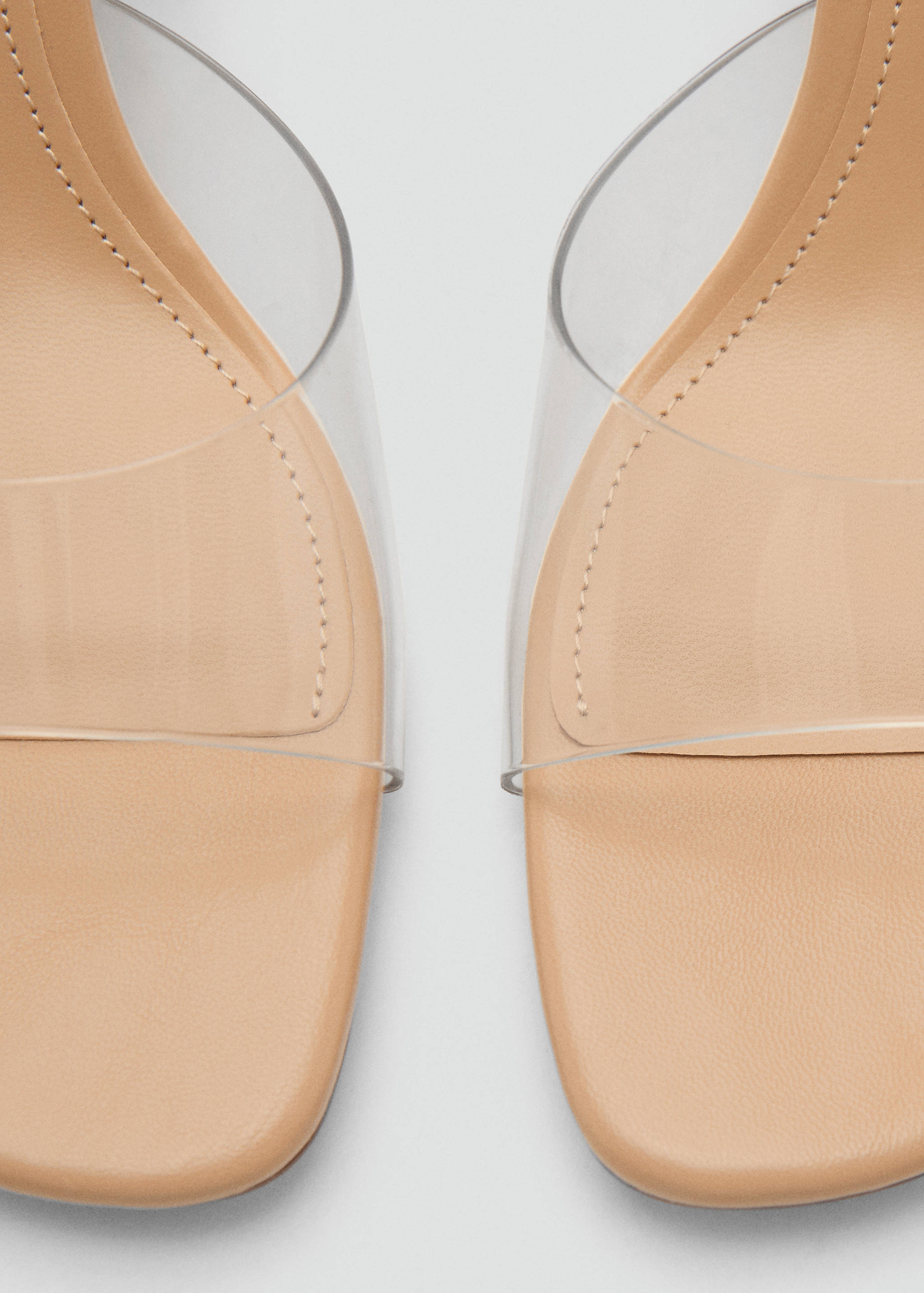 Vinyl wedge sandals - Details of the article 1