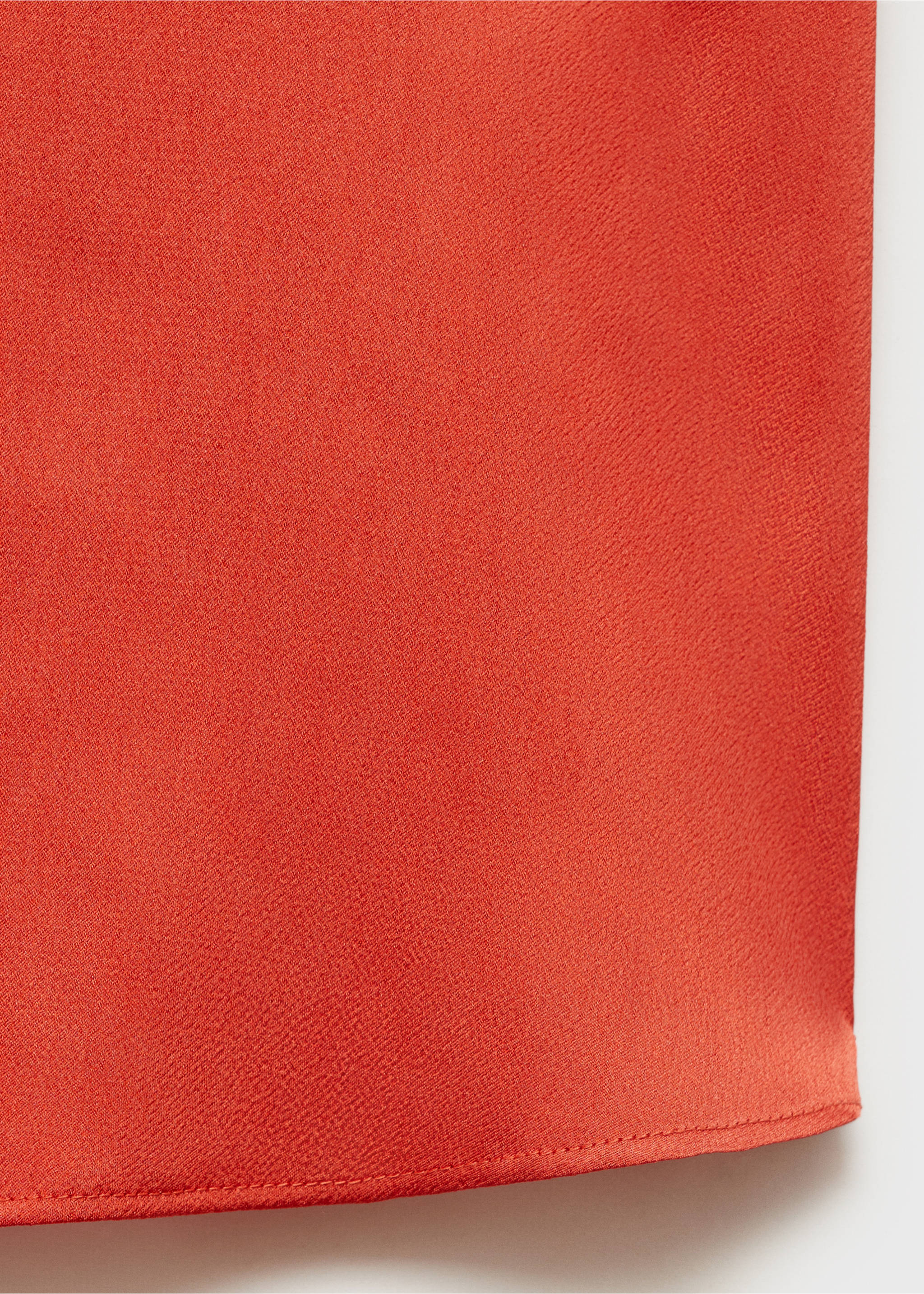 Chemise fluide manches courtes - Détail de l'article 0, Rouge. Ref: 17011160-00.