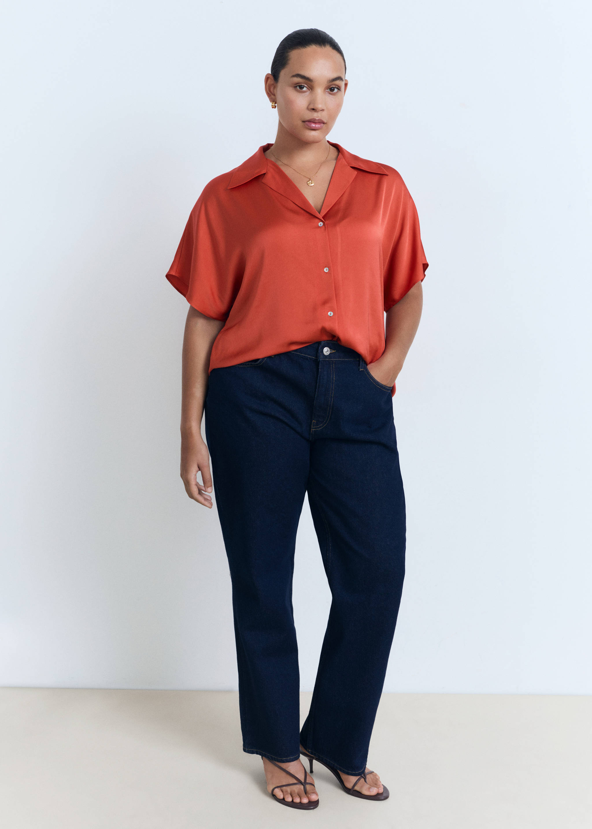 Chemise fluide manches courtes - Détail de l'article 3