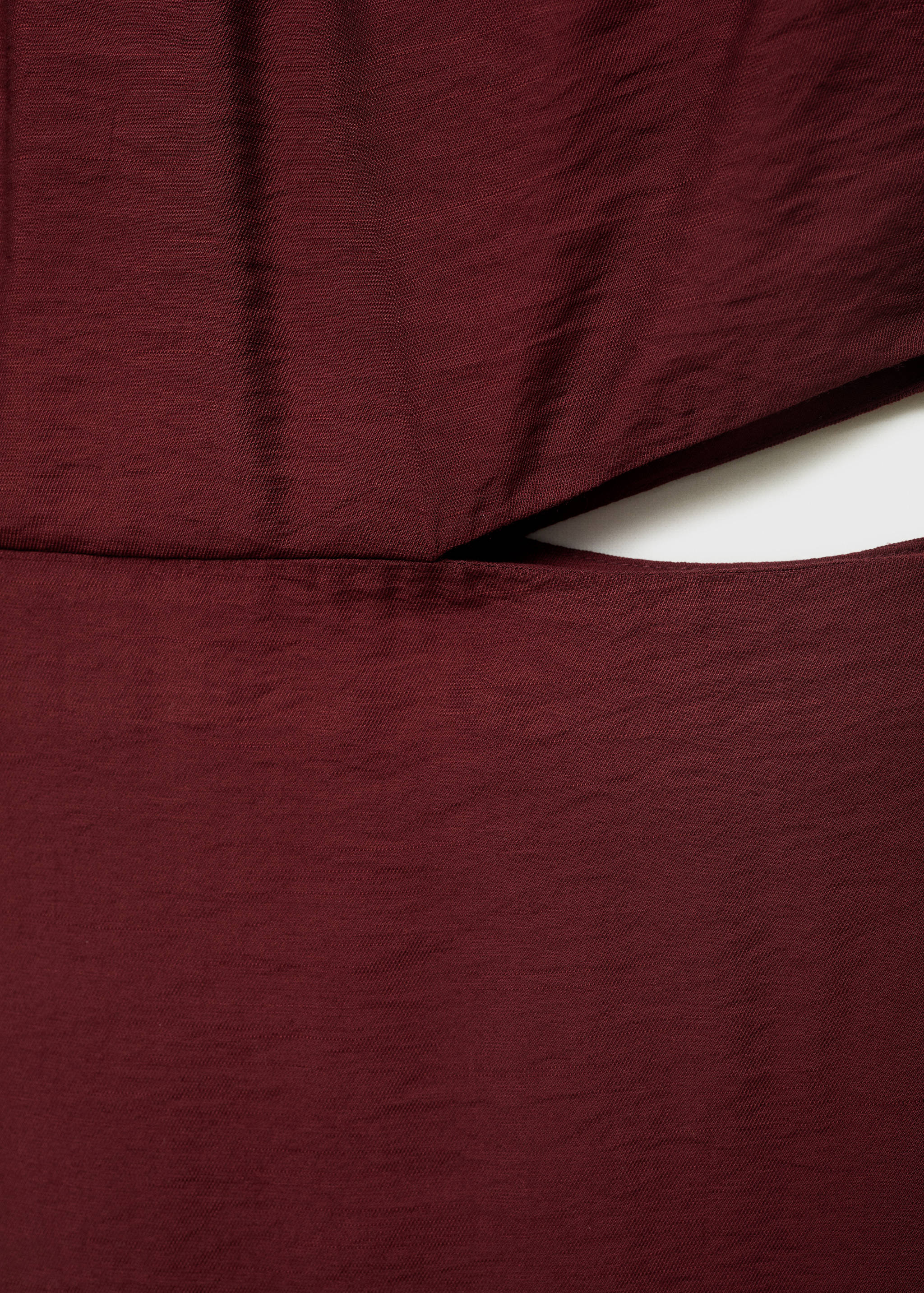 Midi-dress with cut-out - Details of the article 8