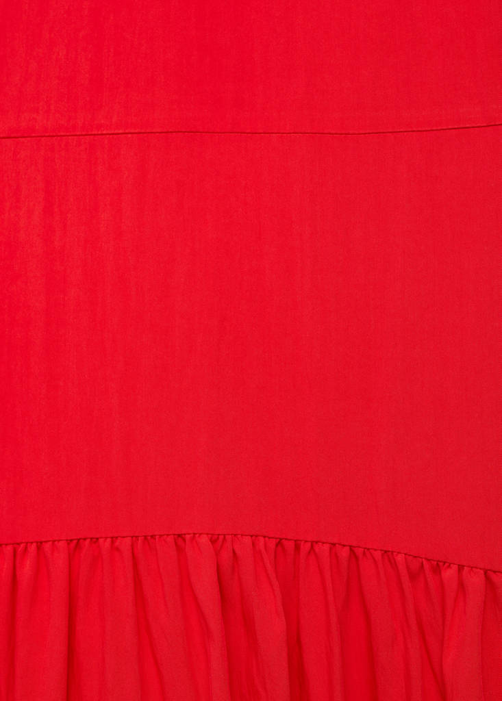 Long dress with gathered hem thumbnail 7