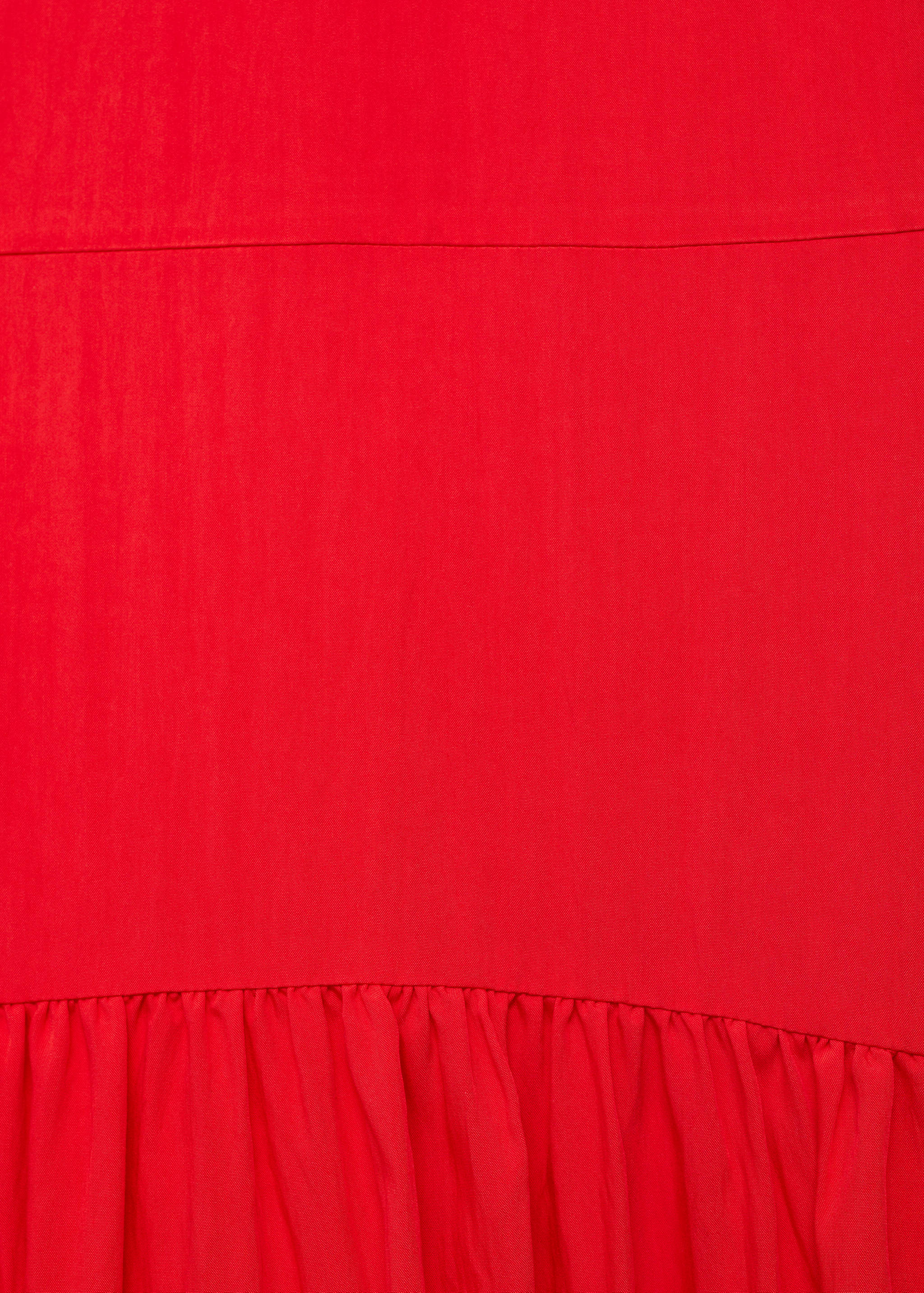 Long dress with gathered hem - Details of the article 8