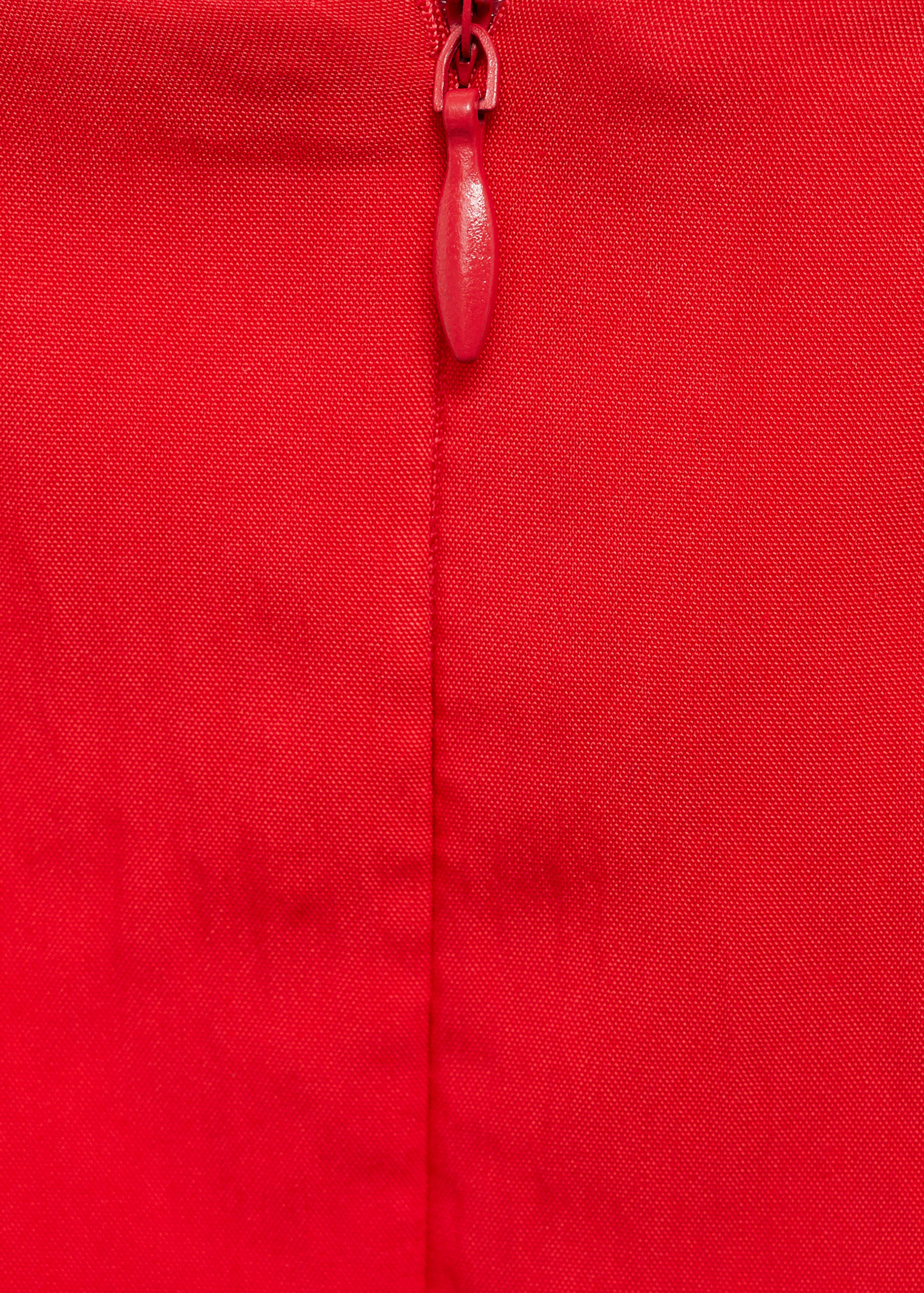 Long dress with gathered hem - Details of the article 0