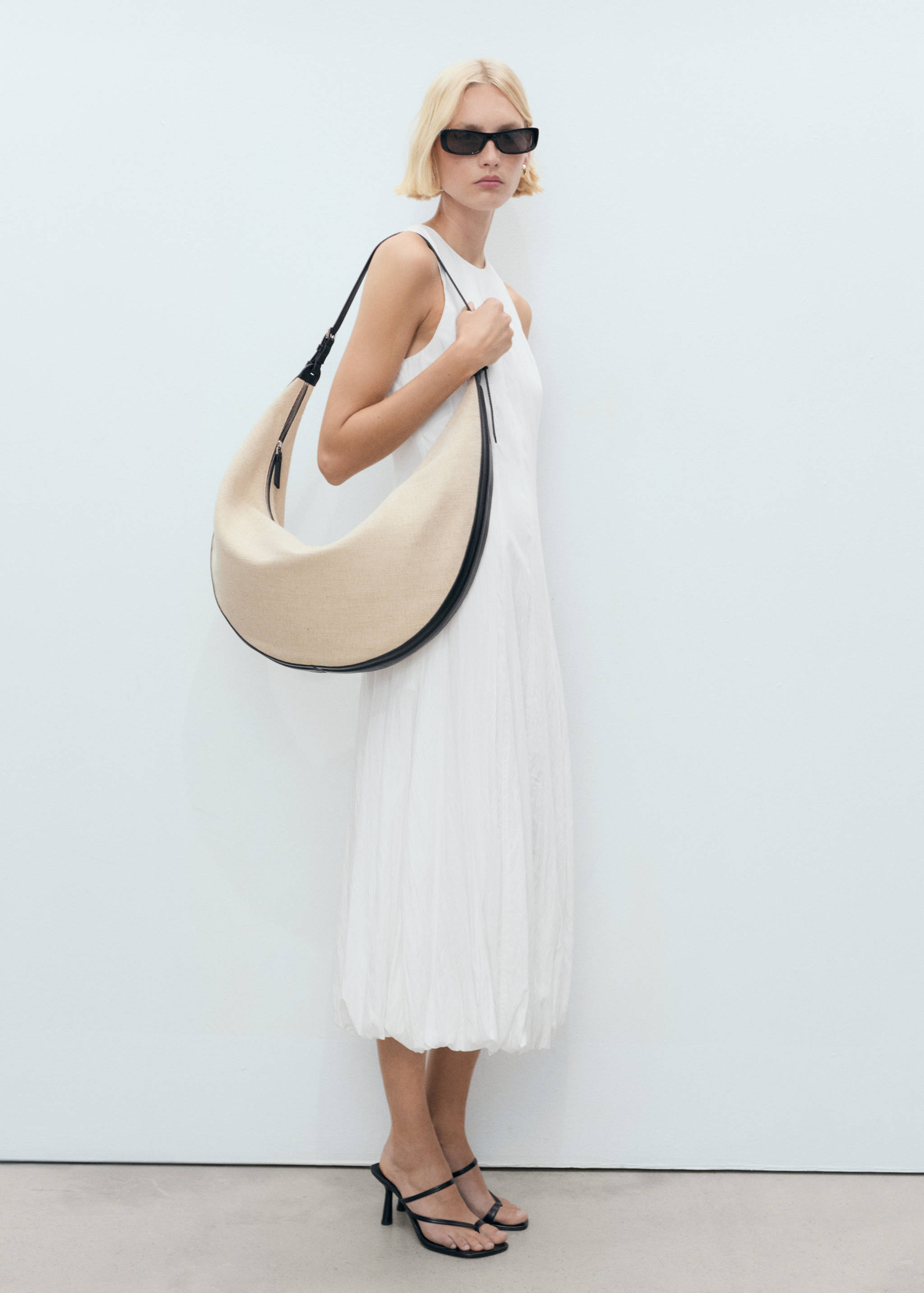 Robe longue ballon - Plan général