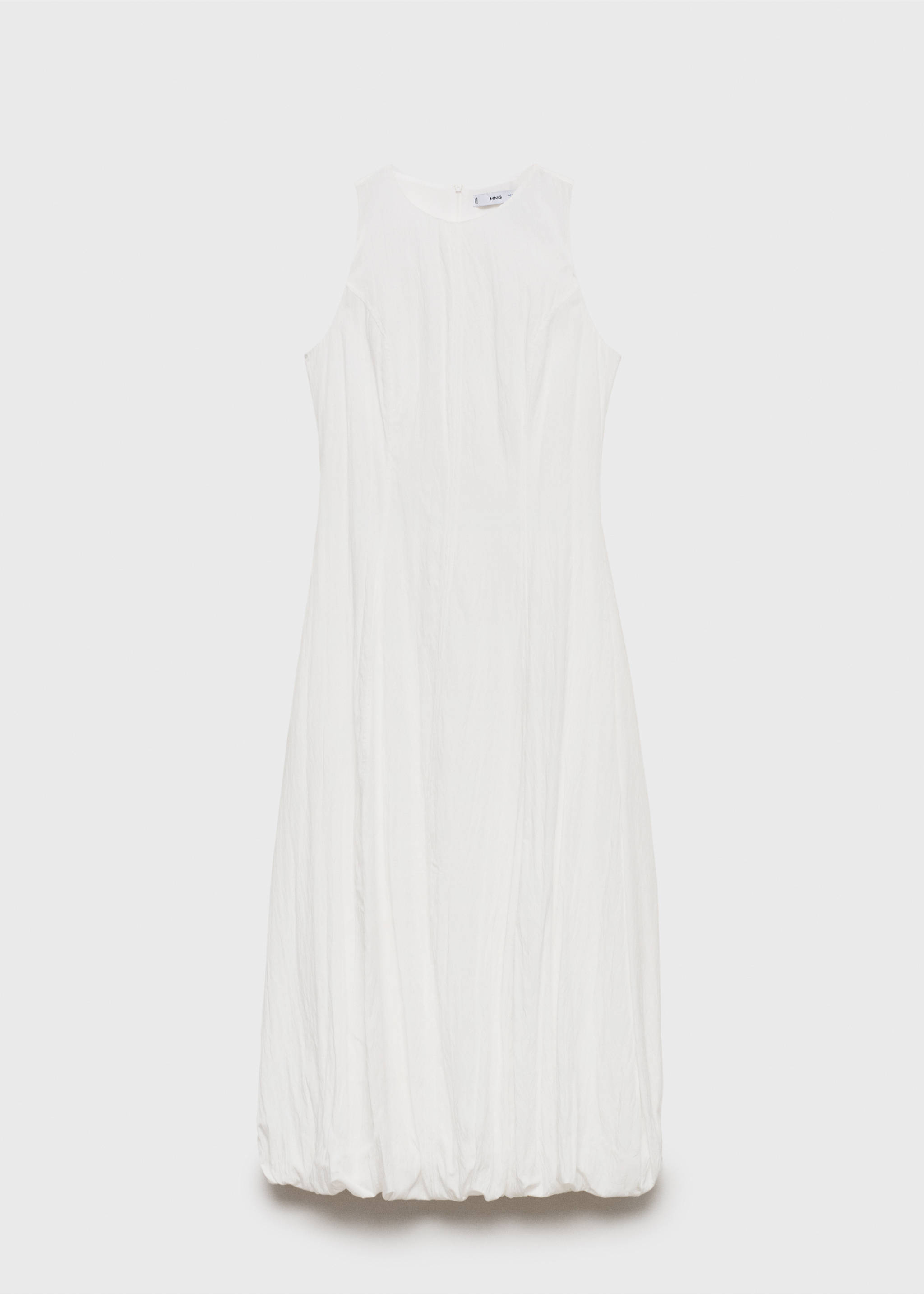 Robe longue ballon - Article sans modèle, Blanc. Ref: 17011170-00.