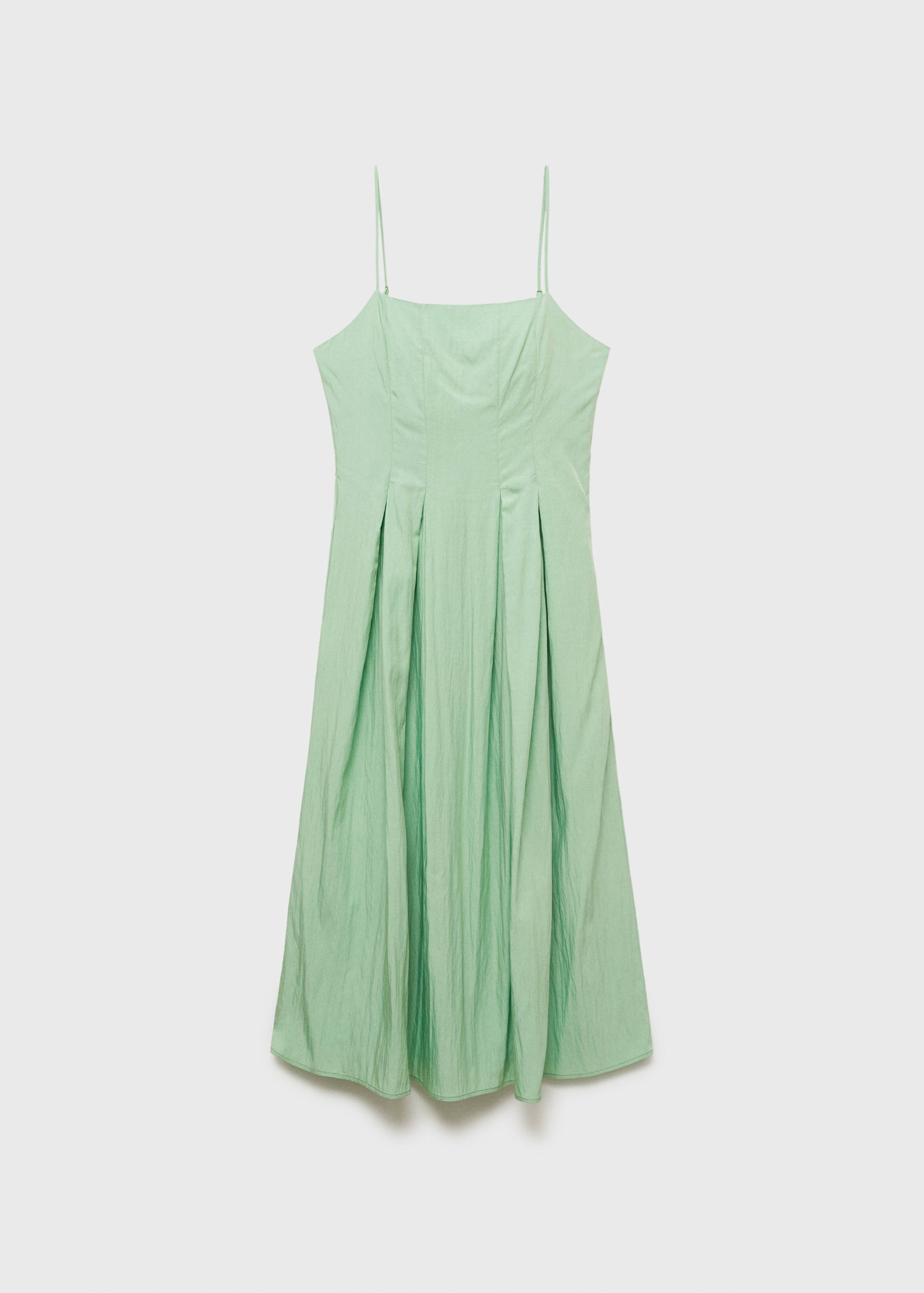 Midi-dress with pleats - Article without model