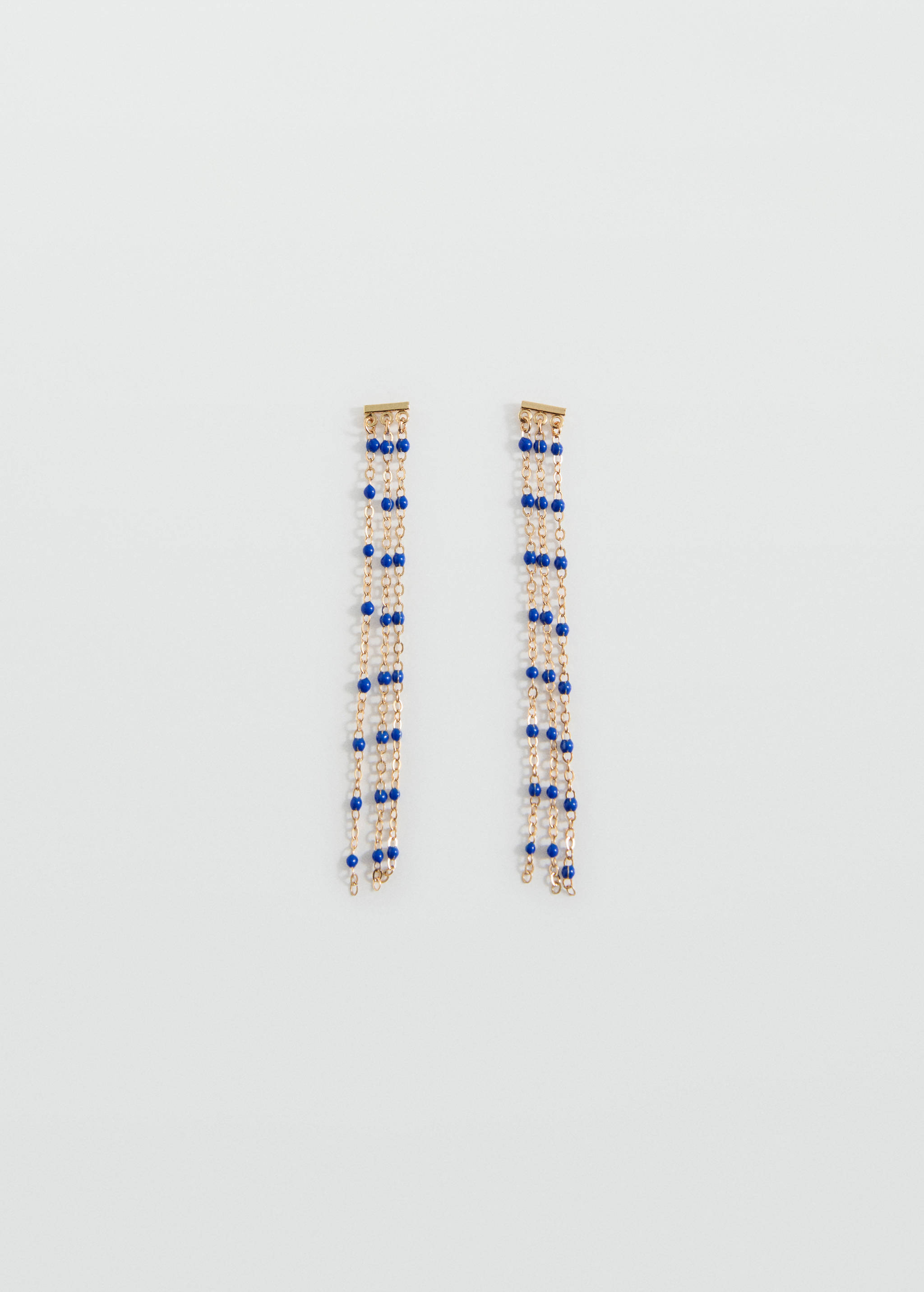 أقراط على شكل دمعة - منتج دون نموذج