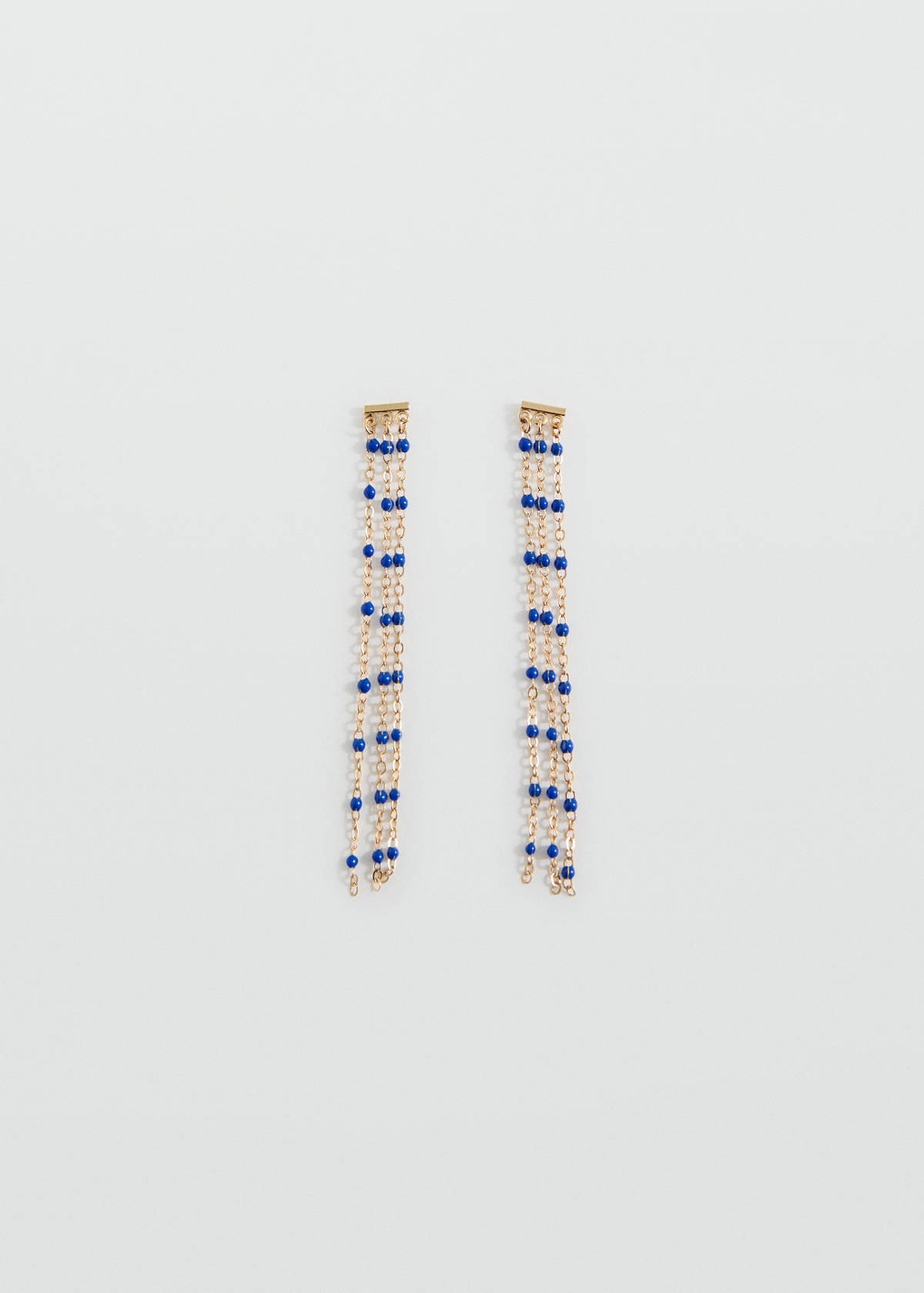 Tear earrings — Gold