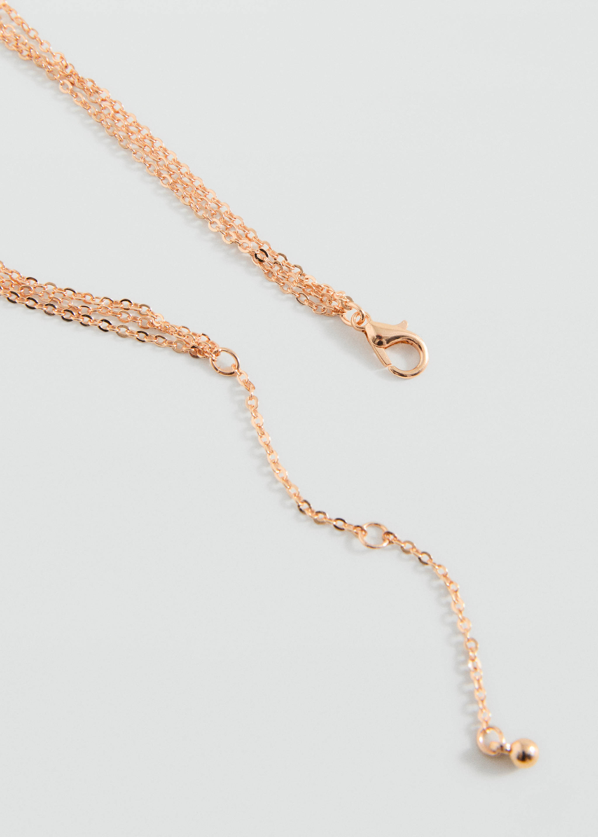 Triple chain necklace - Details of the article 1
