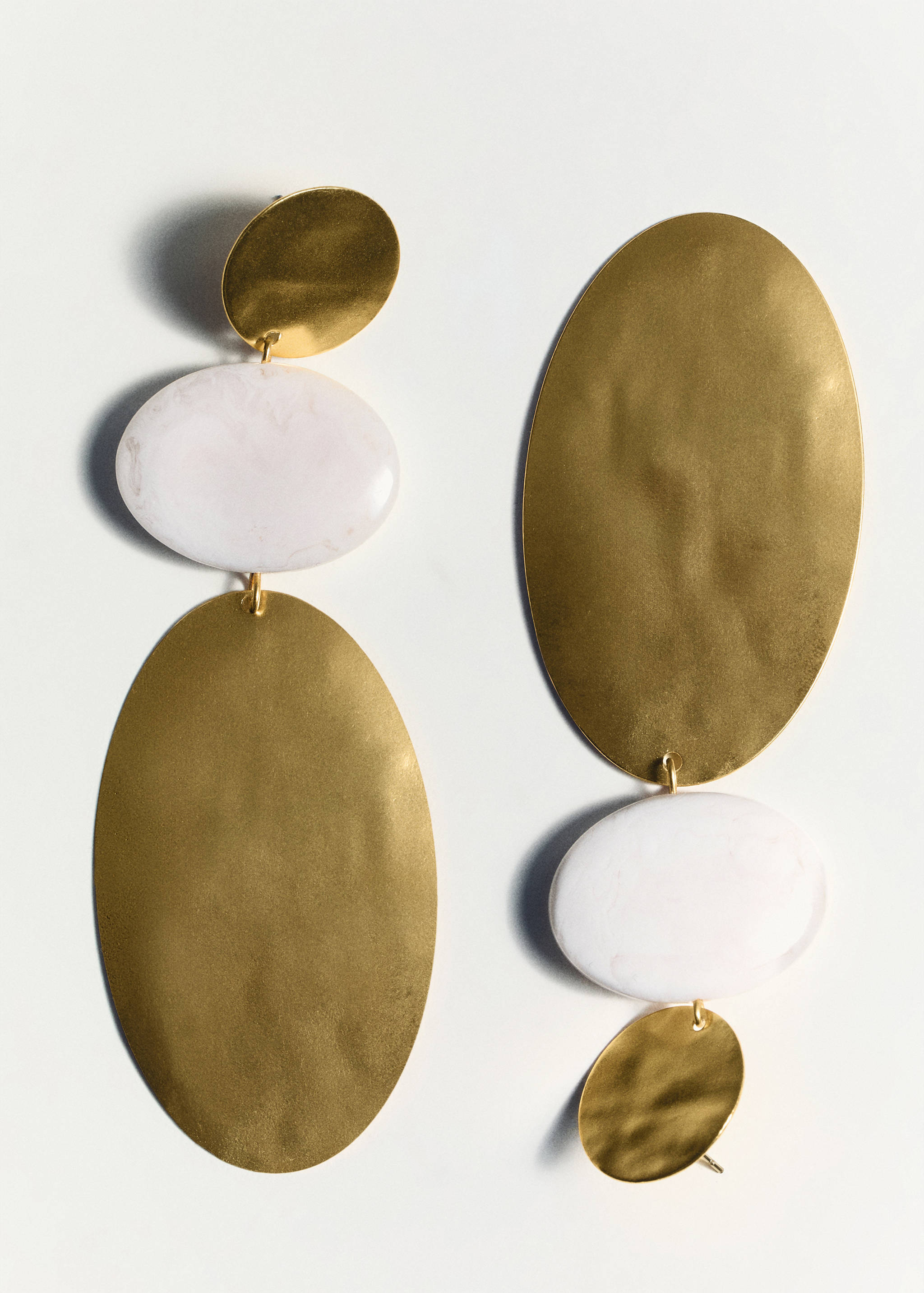 Long combined bead earrings - Details of the article 5