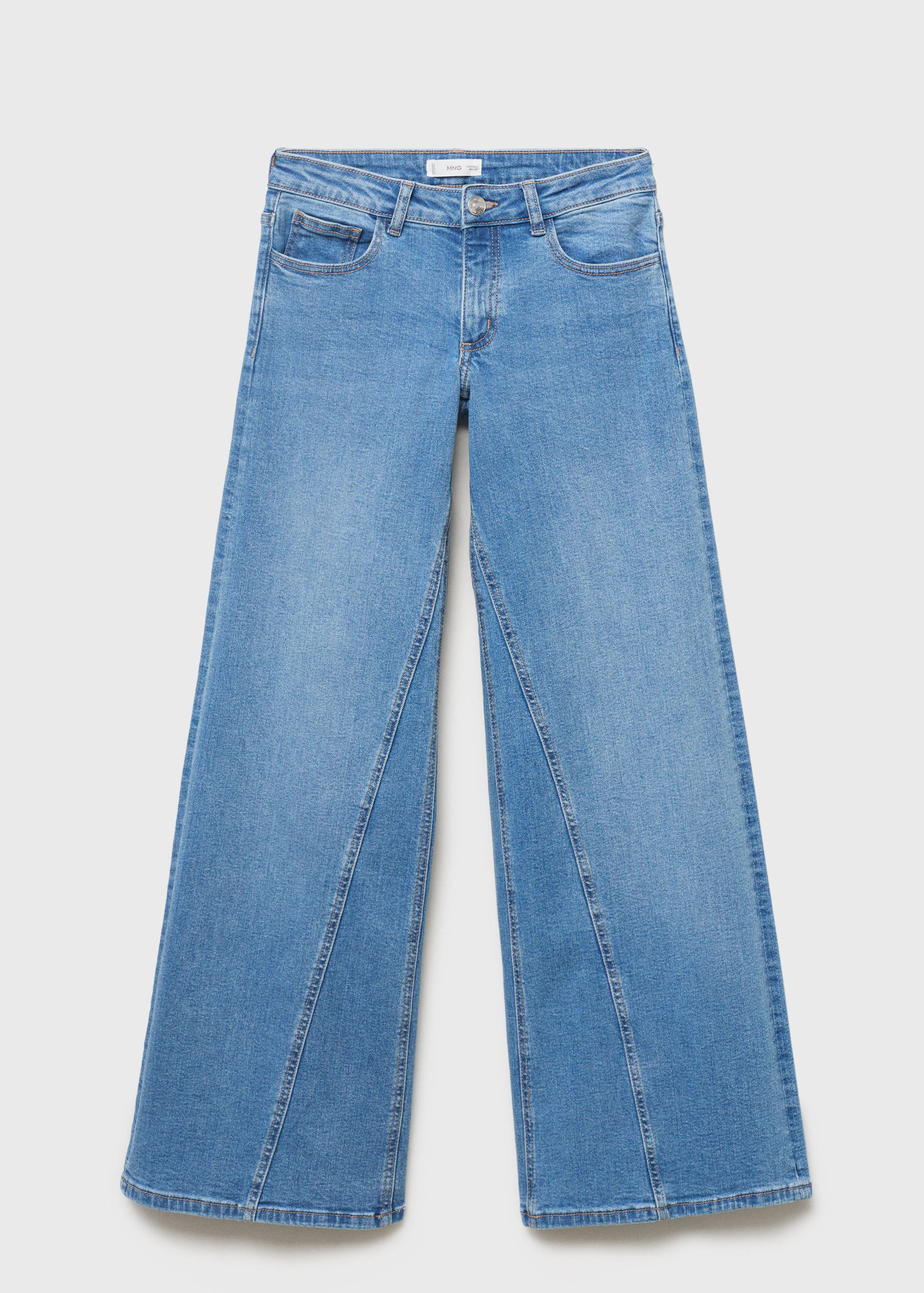 Low-waist wide leg jeans - Article without model