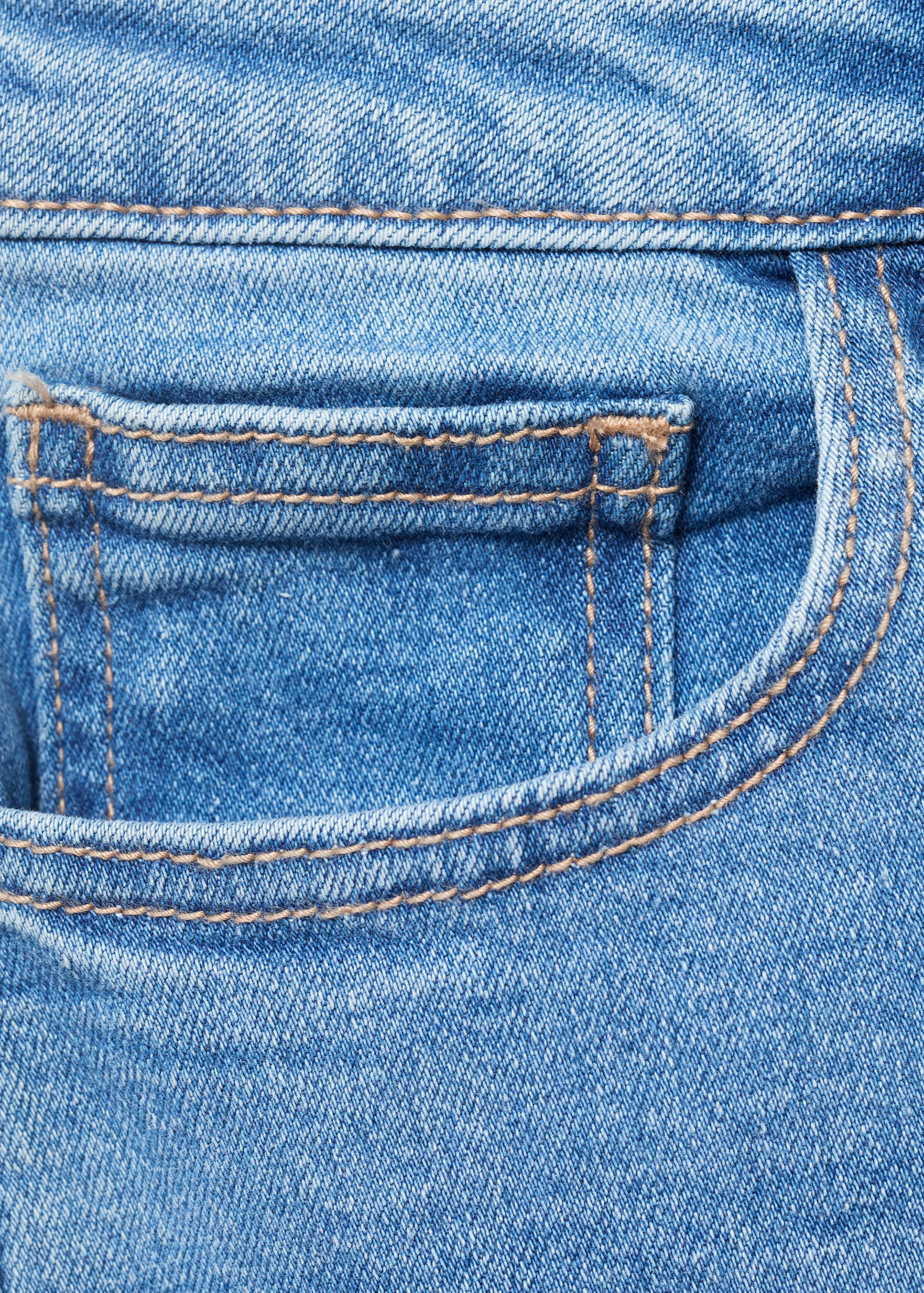 Low-waist wide leg jeans - Details of the article 0