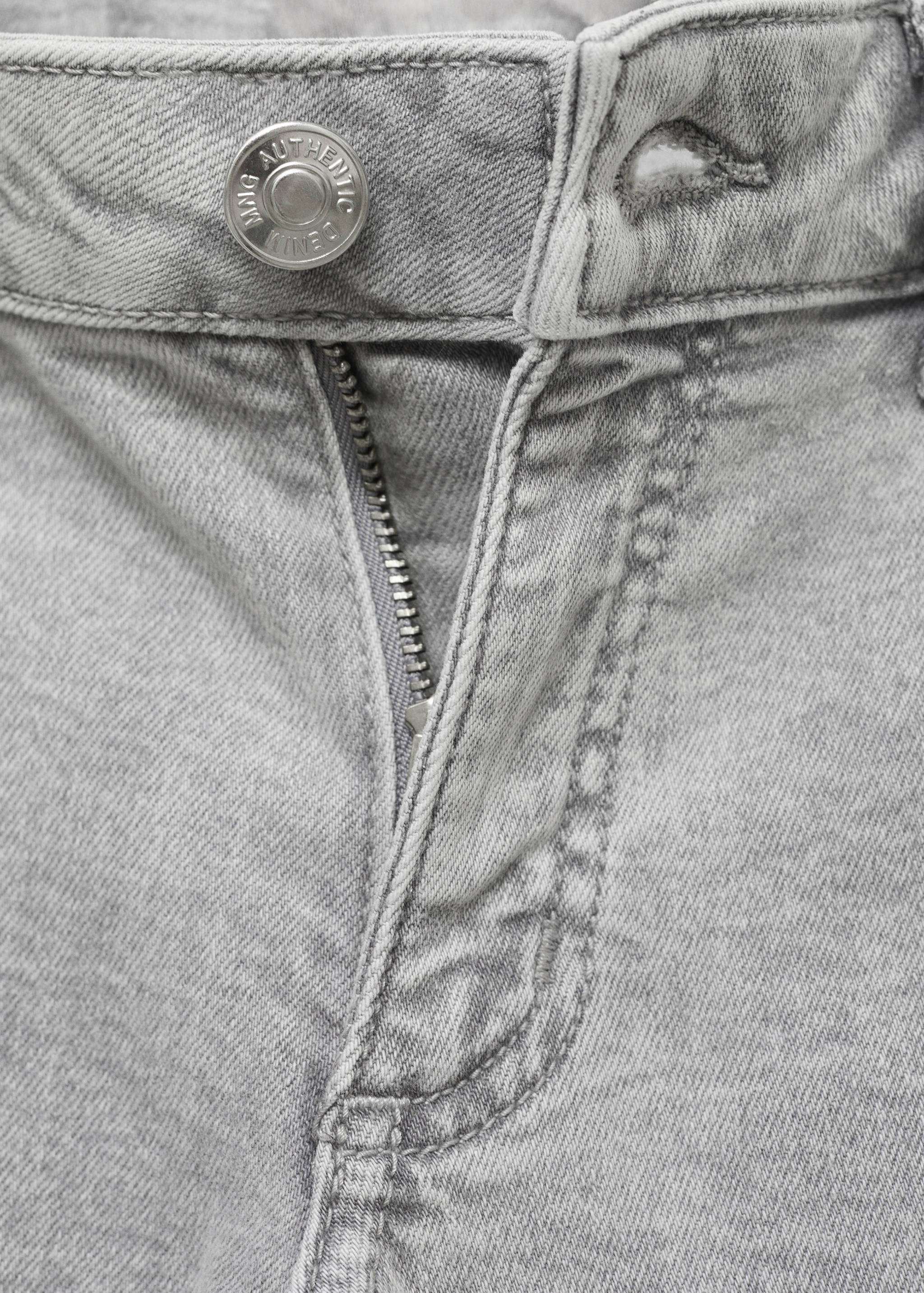 Low-waist wide leg jeans - Details of the article 8