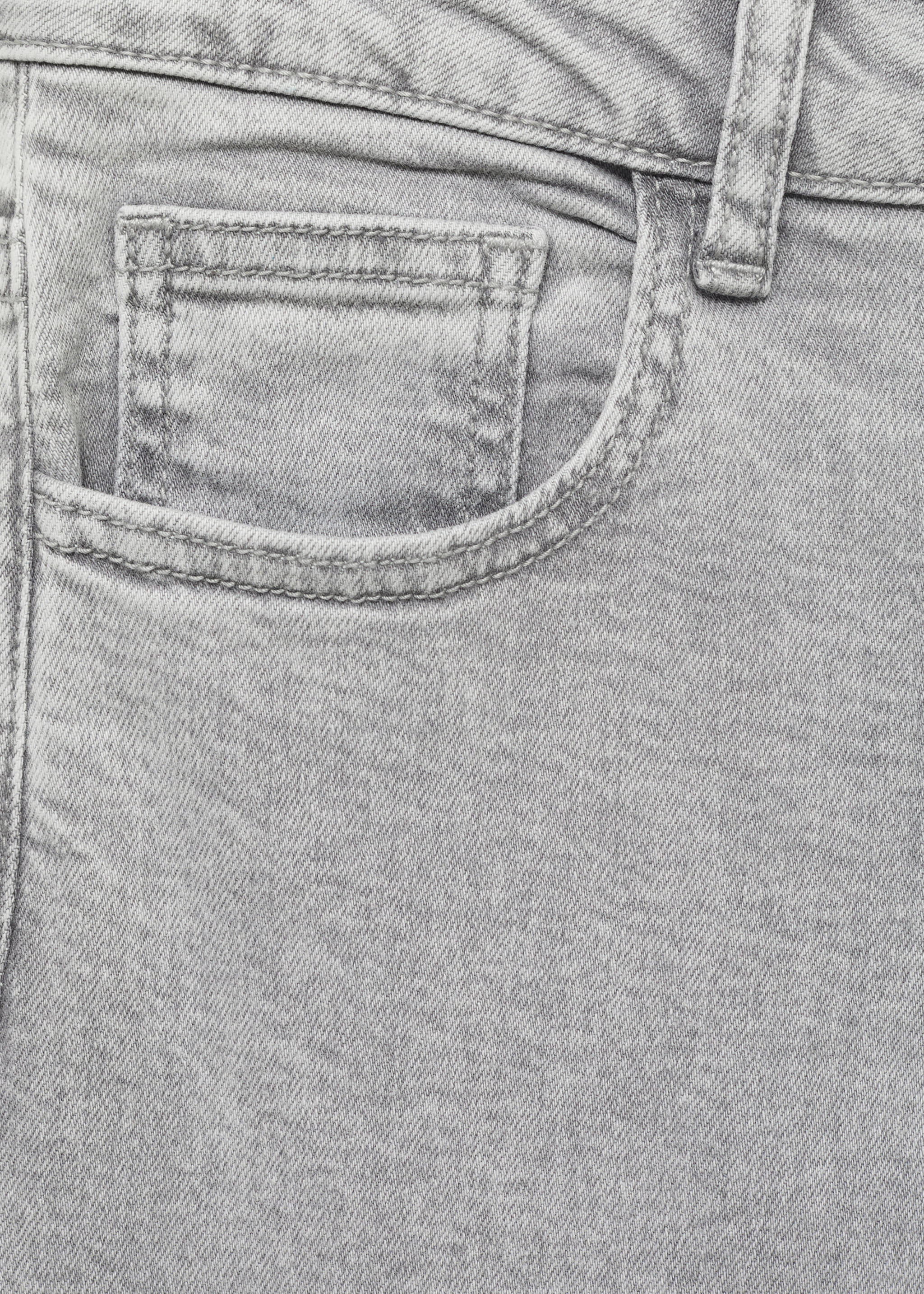 Low-waist wide leg jeans - Details of the article 0