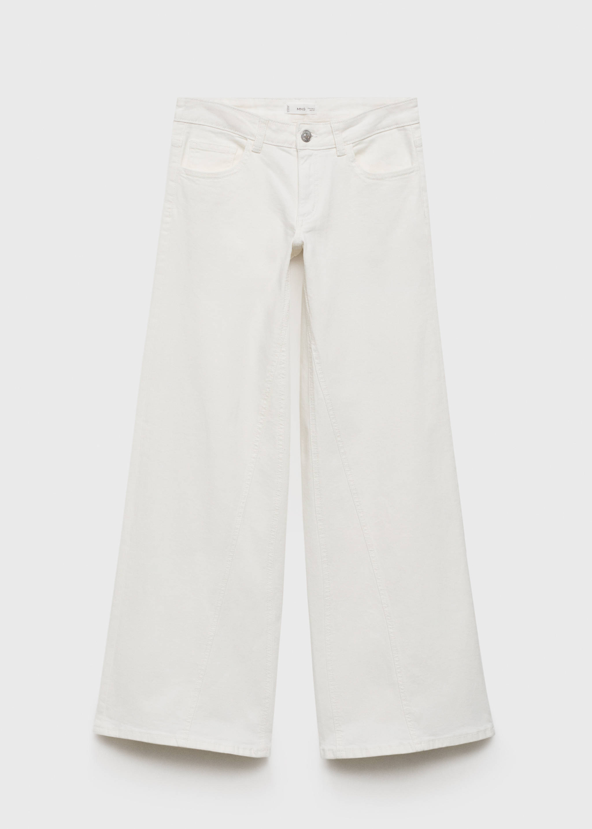 Low-waist wide leg jeans - Article without model