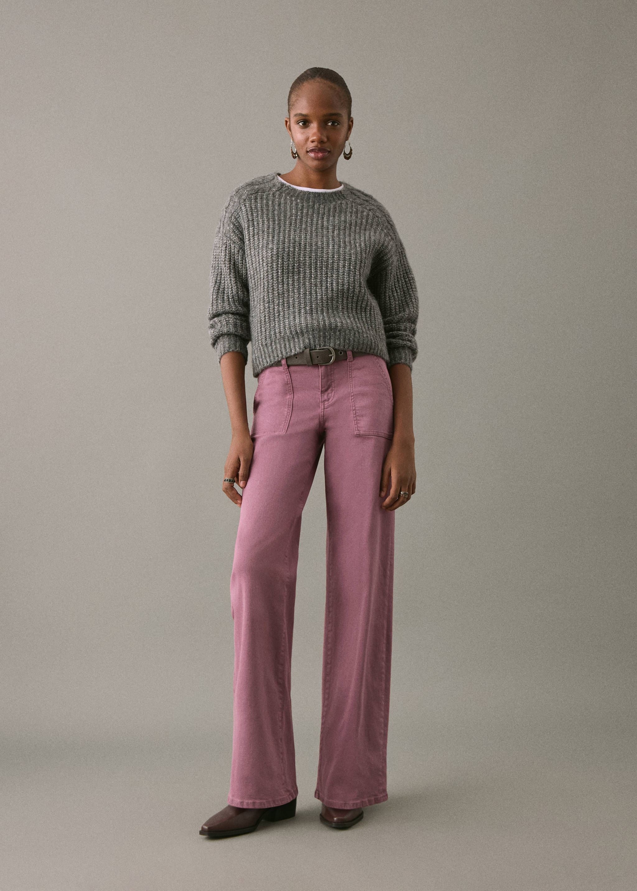 Straight-fit jeans with stars - General plane