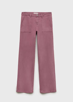 Straight-fit jeans with stars — Pastel Pink 3
