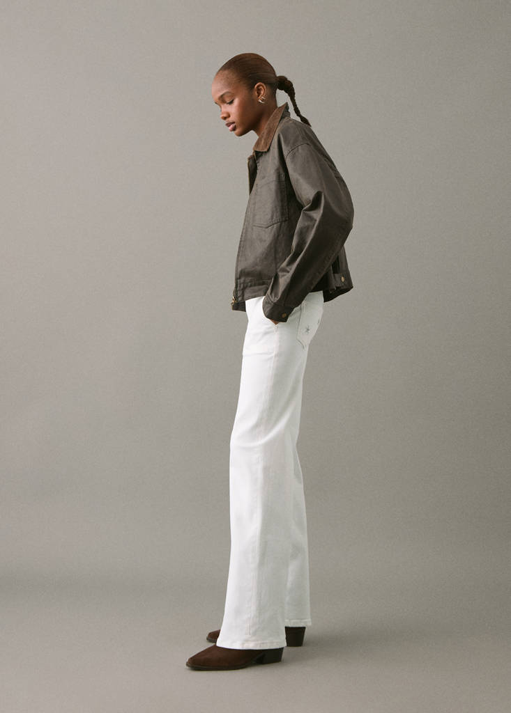 Straight-fit jeans with stars — Off White